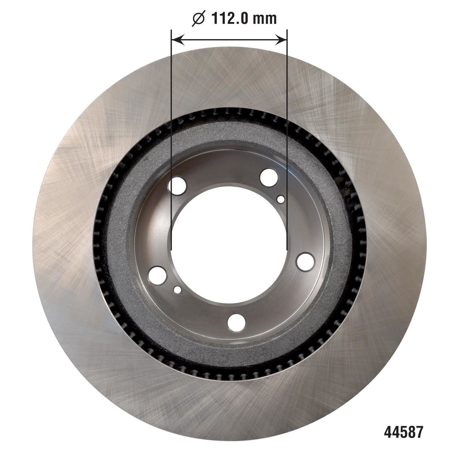 Duralast Brake Rotor 44587