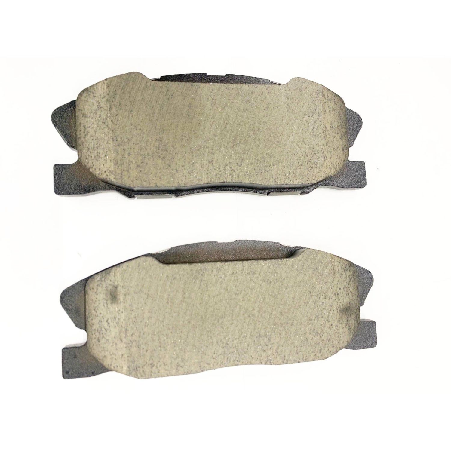 Dash 4 MD941 EDGE Semi-Metallic Brake Pads - Premium Replacement, Shimmed & Slotted For Performance