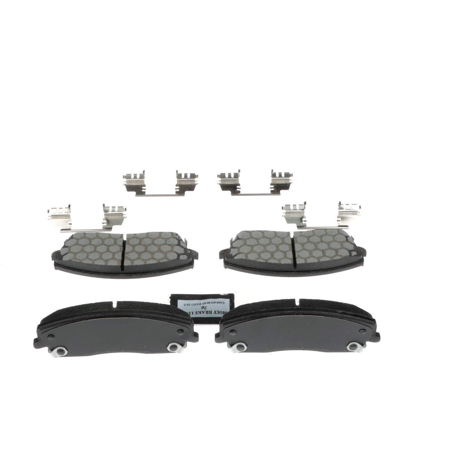 Duralast Elite Copper -Free Ceramic Brake Pads DE1056