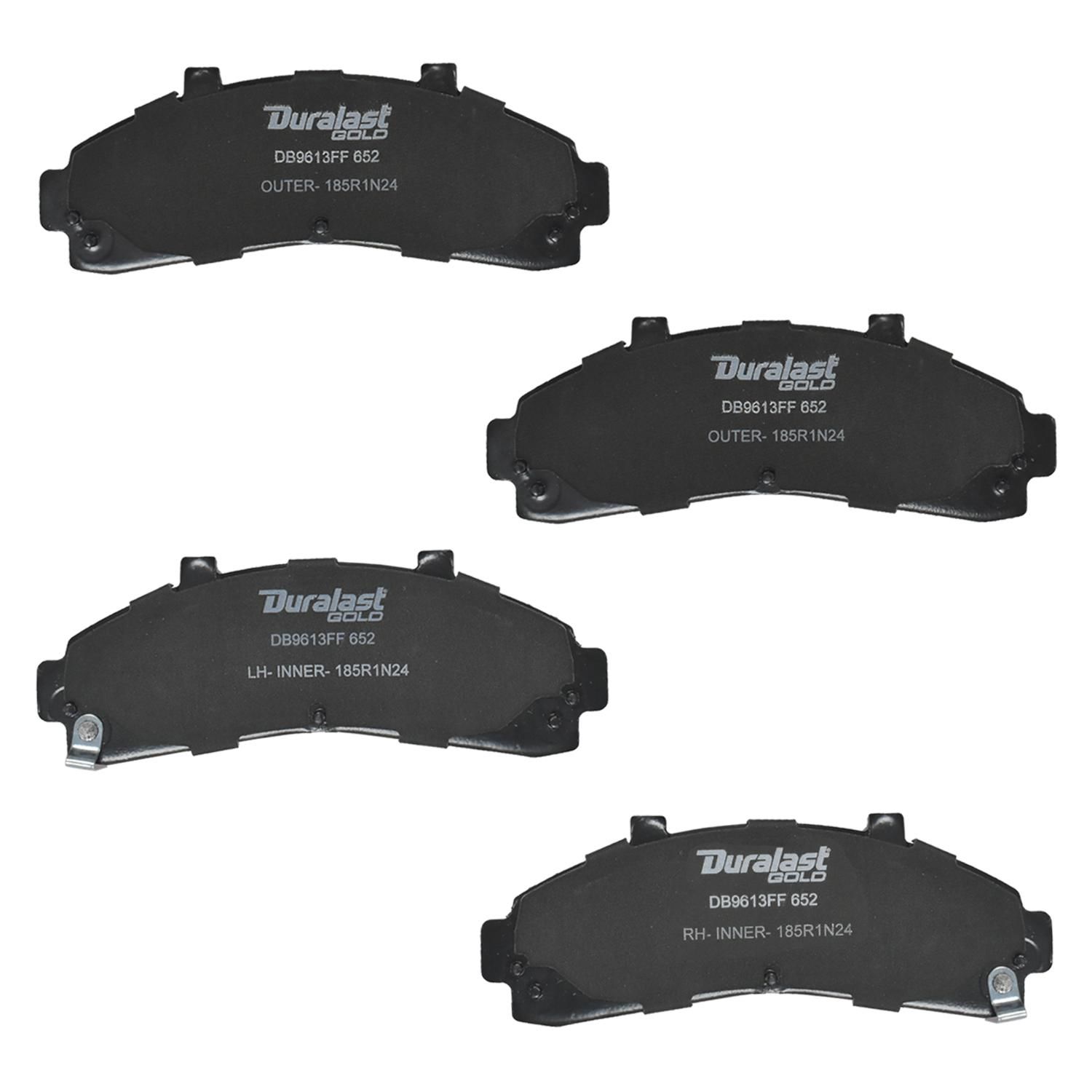 Duralast Gold Semi-Metallic Disc Brake Pad Set DG652