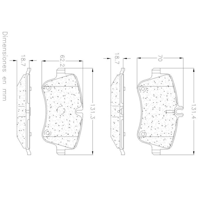 Duralast Gold Ceramic Brake Pads DG872