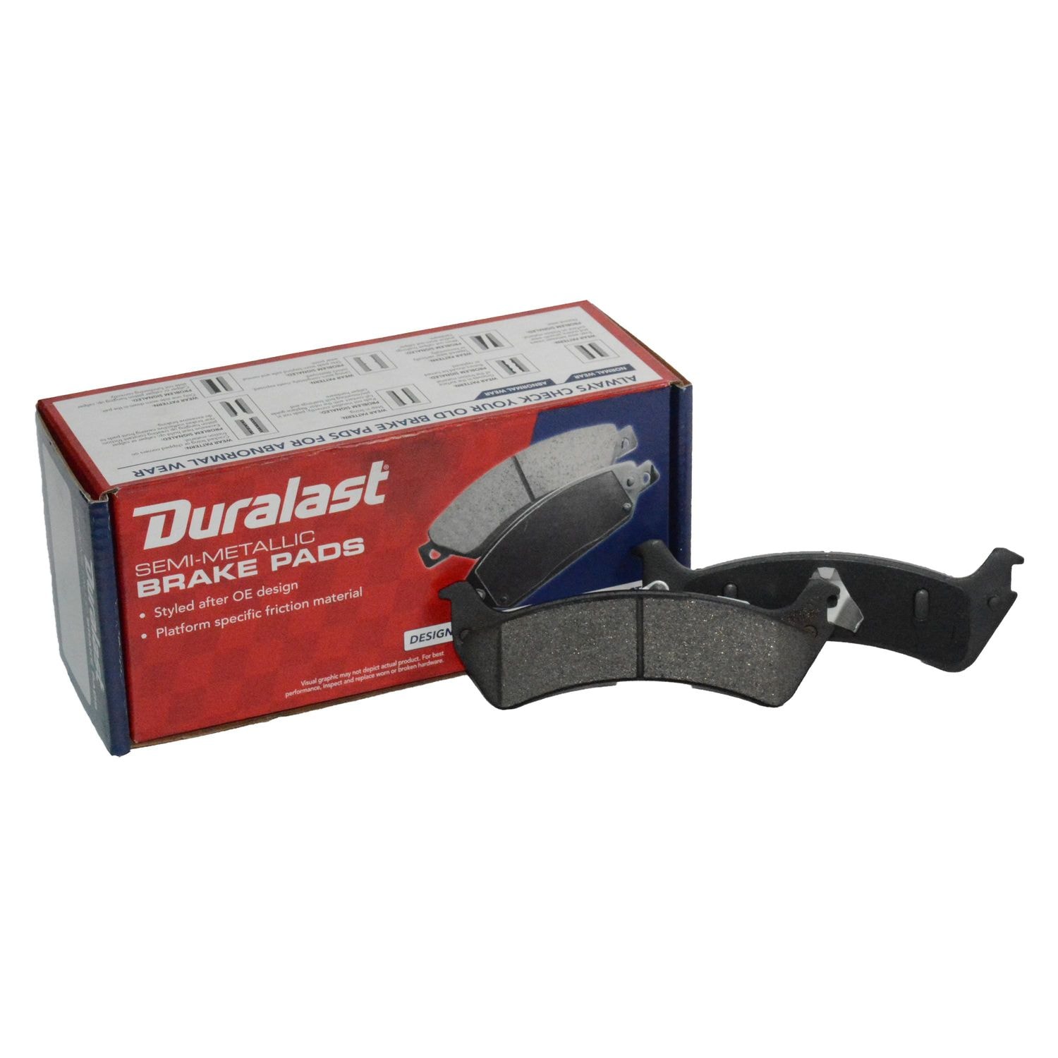 Duralast Semi-Metallic Brake Pads MKD667A