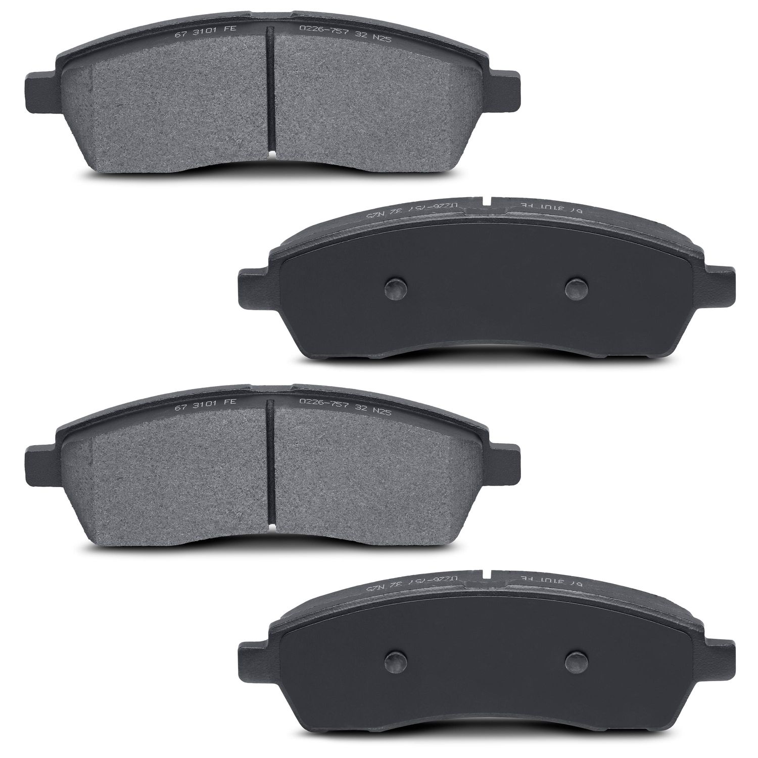 Duralast SemiMetallic Brake Pads MKD757