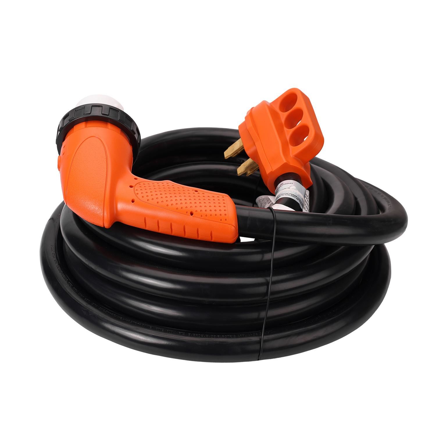 Epicord 50 Amps 36ft 90 Degree RV Cord with Connector Plug and Handle