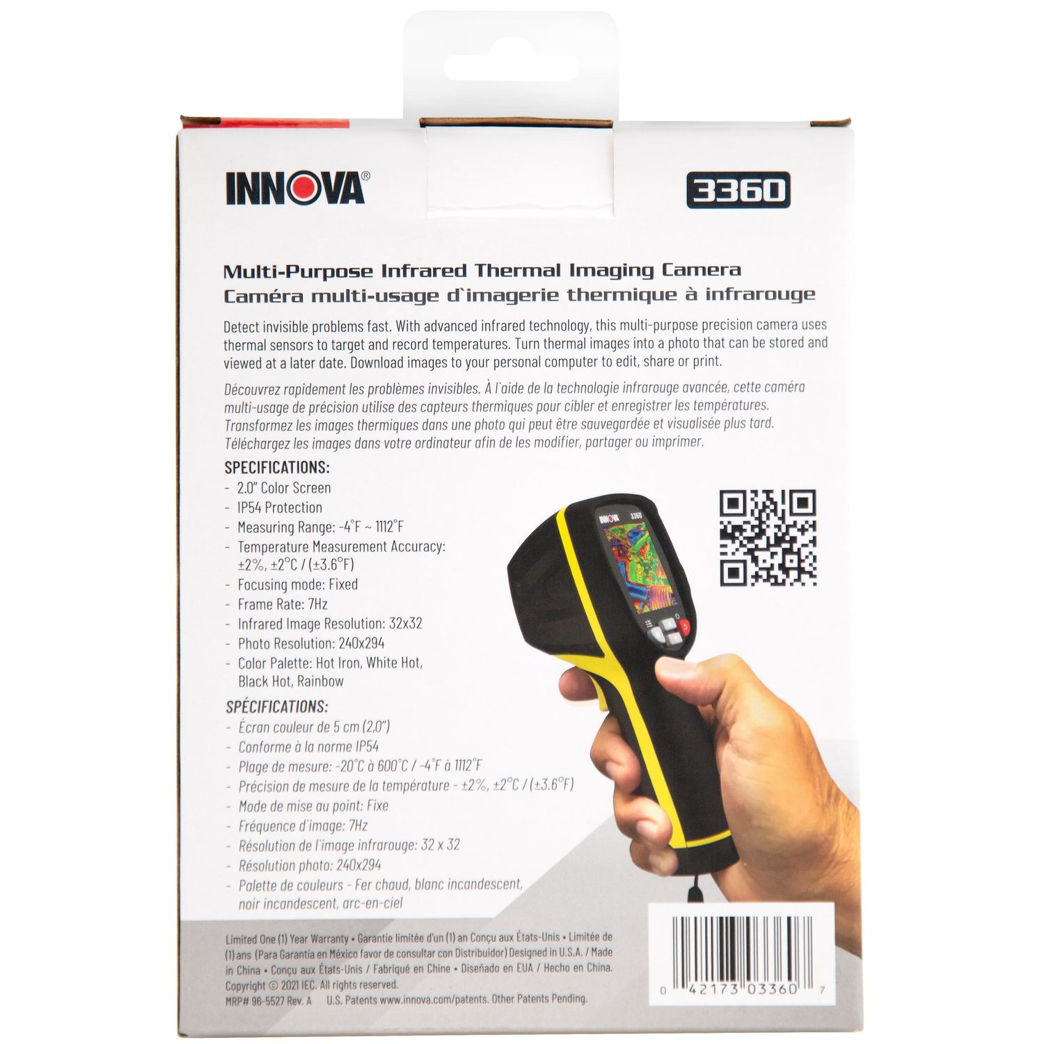 Infrared Thermometer, Infrared Cameras Inc