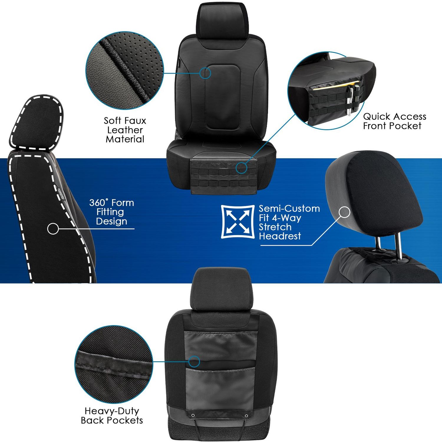 Chevrolet Spark-Semi-Tailored Seat Covers