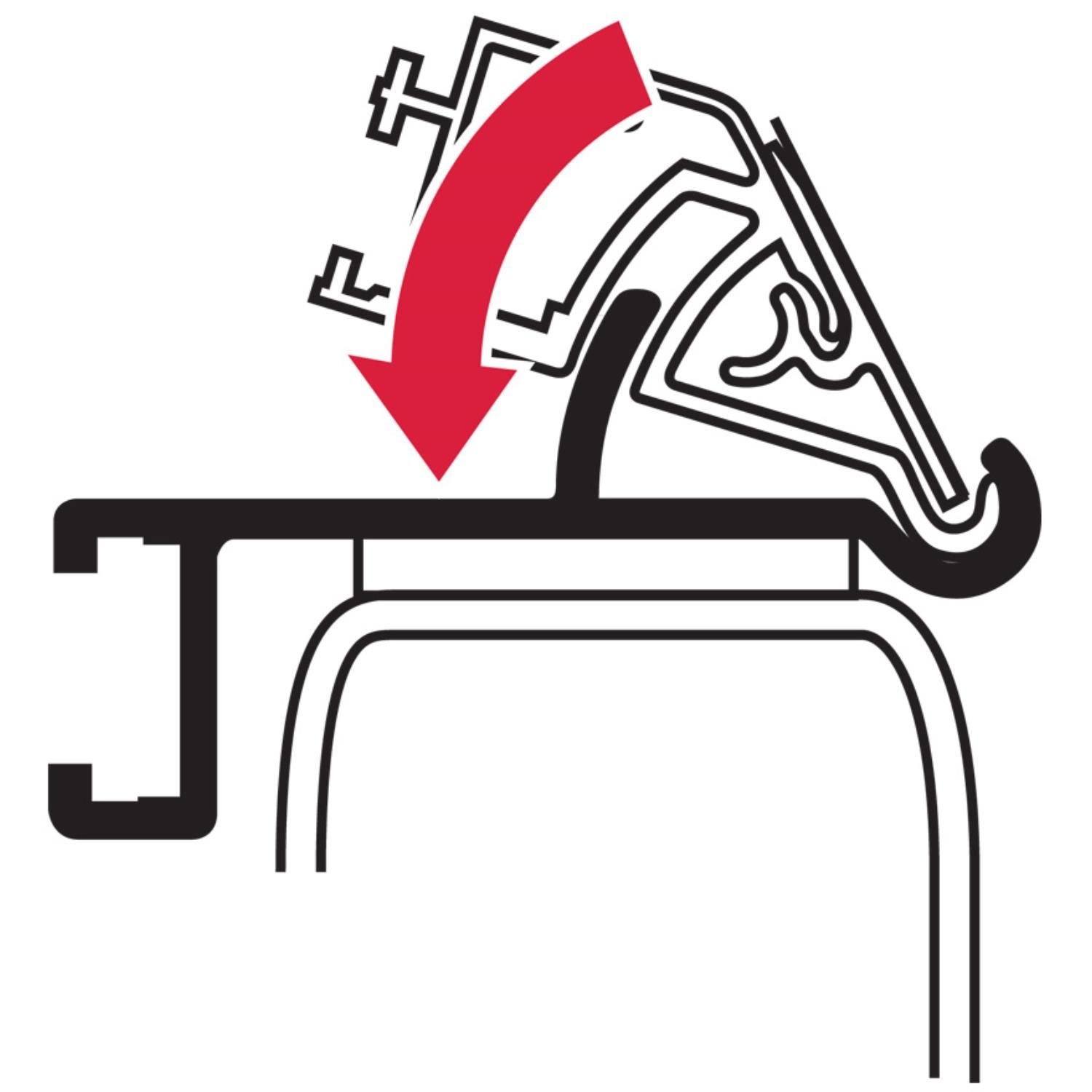 Extang Fulltilt Soft Hinged Tonneau Cover 38450