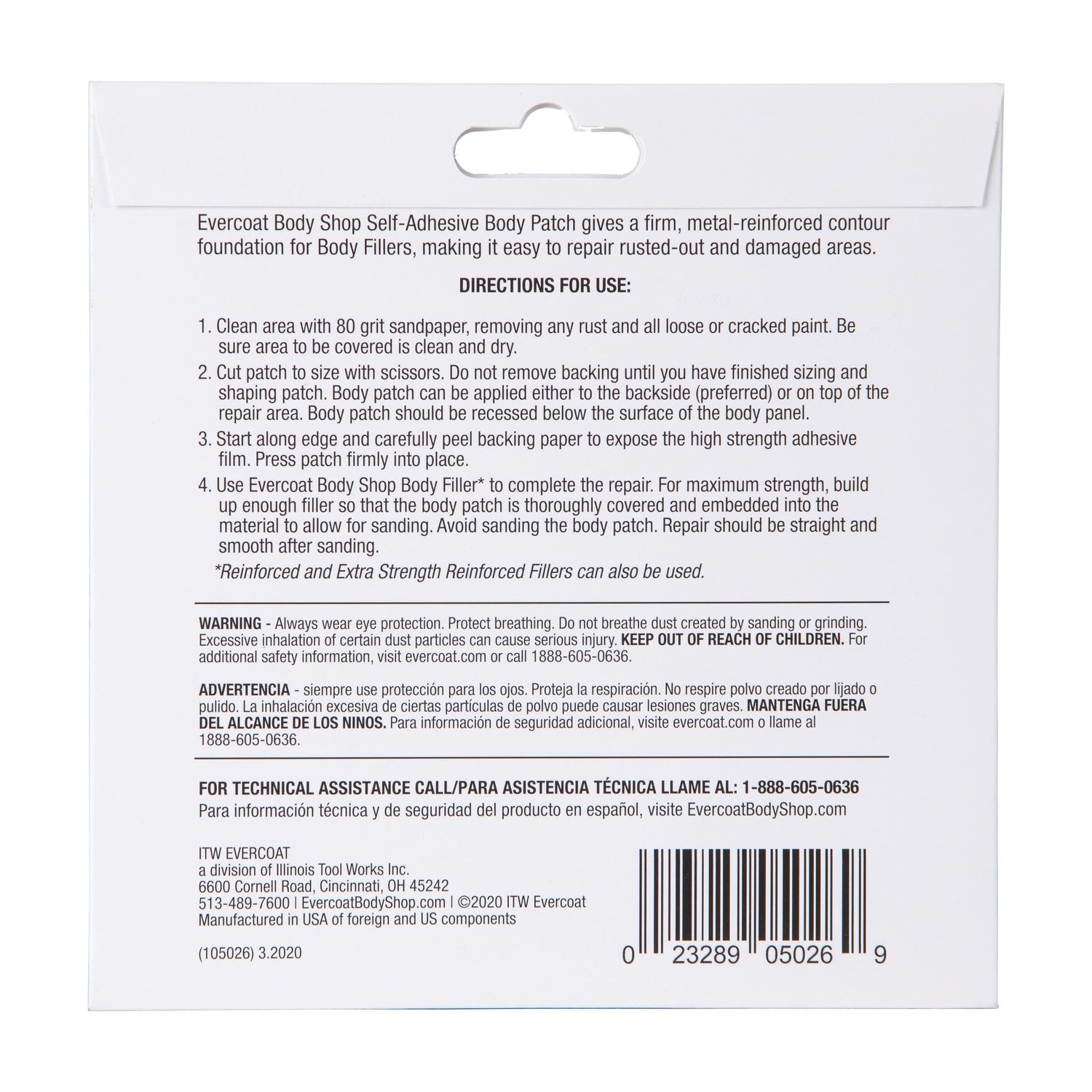 Self Adhesive Body Patch