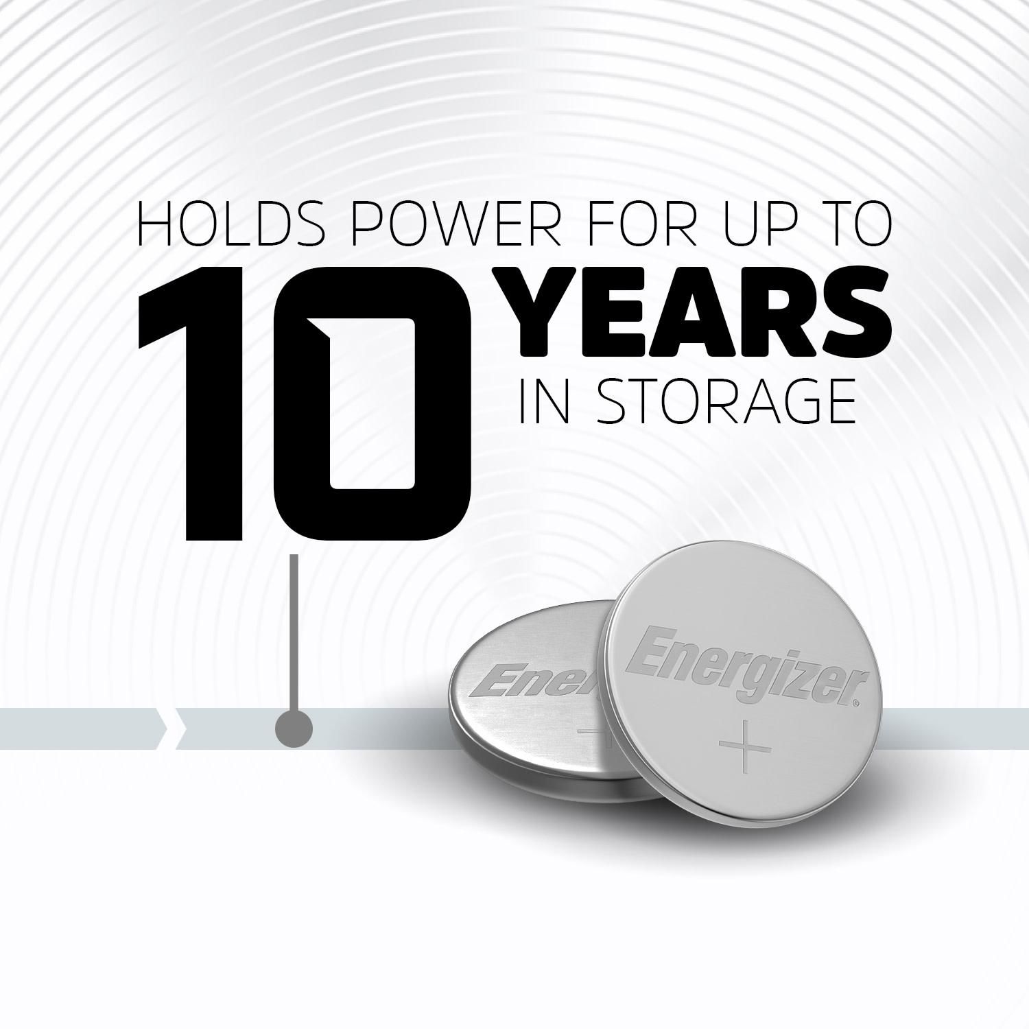  Energizer CR2025 3V Lithium Coin Battery 10 Pack (2 Packs of 5)  : Health & Household