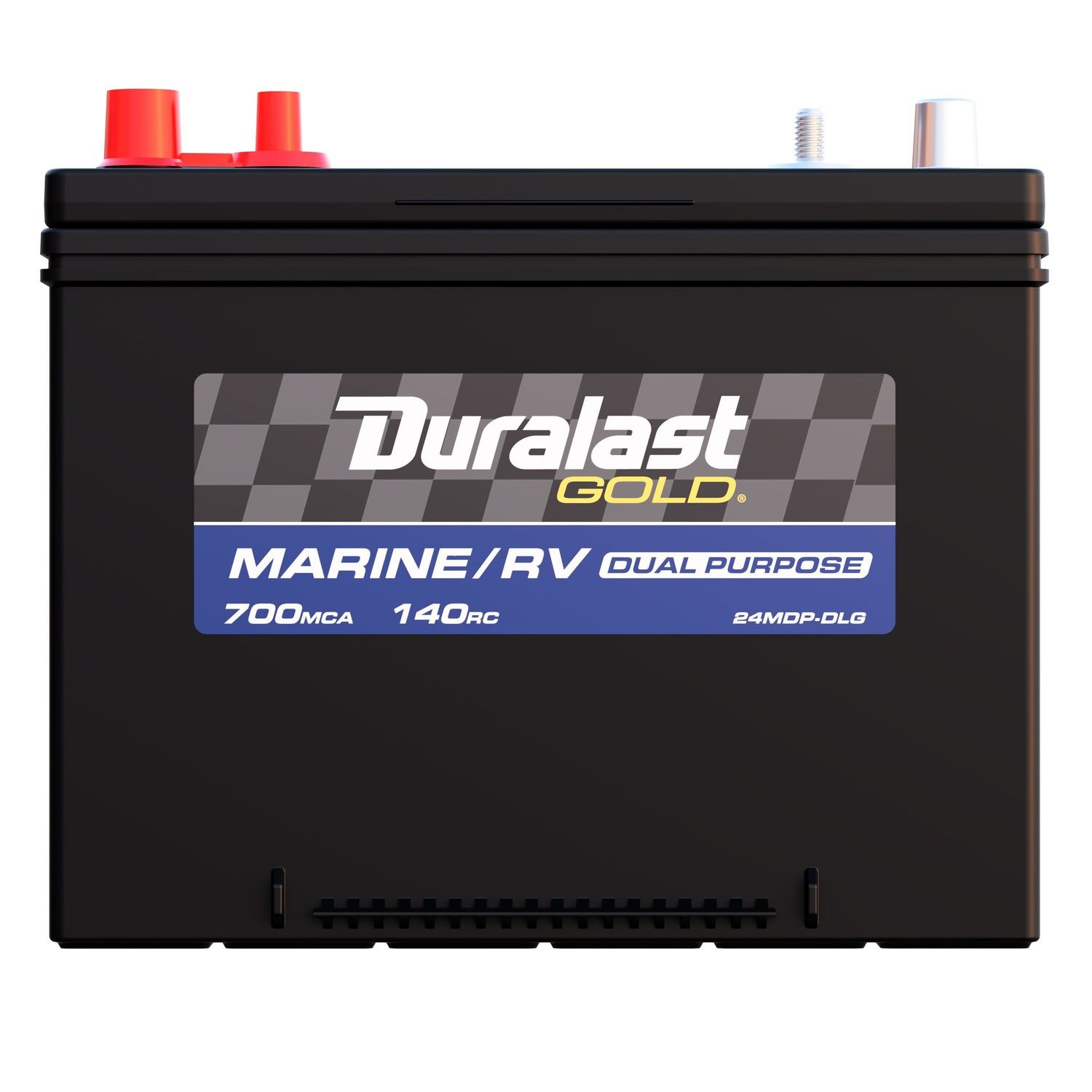 Duralast Gold 24MDPDLG Group Size 24 Enhanced Flooded Dual Purpose