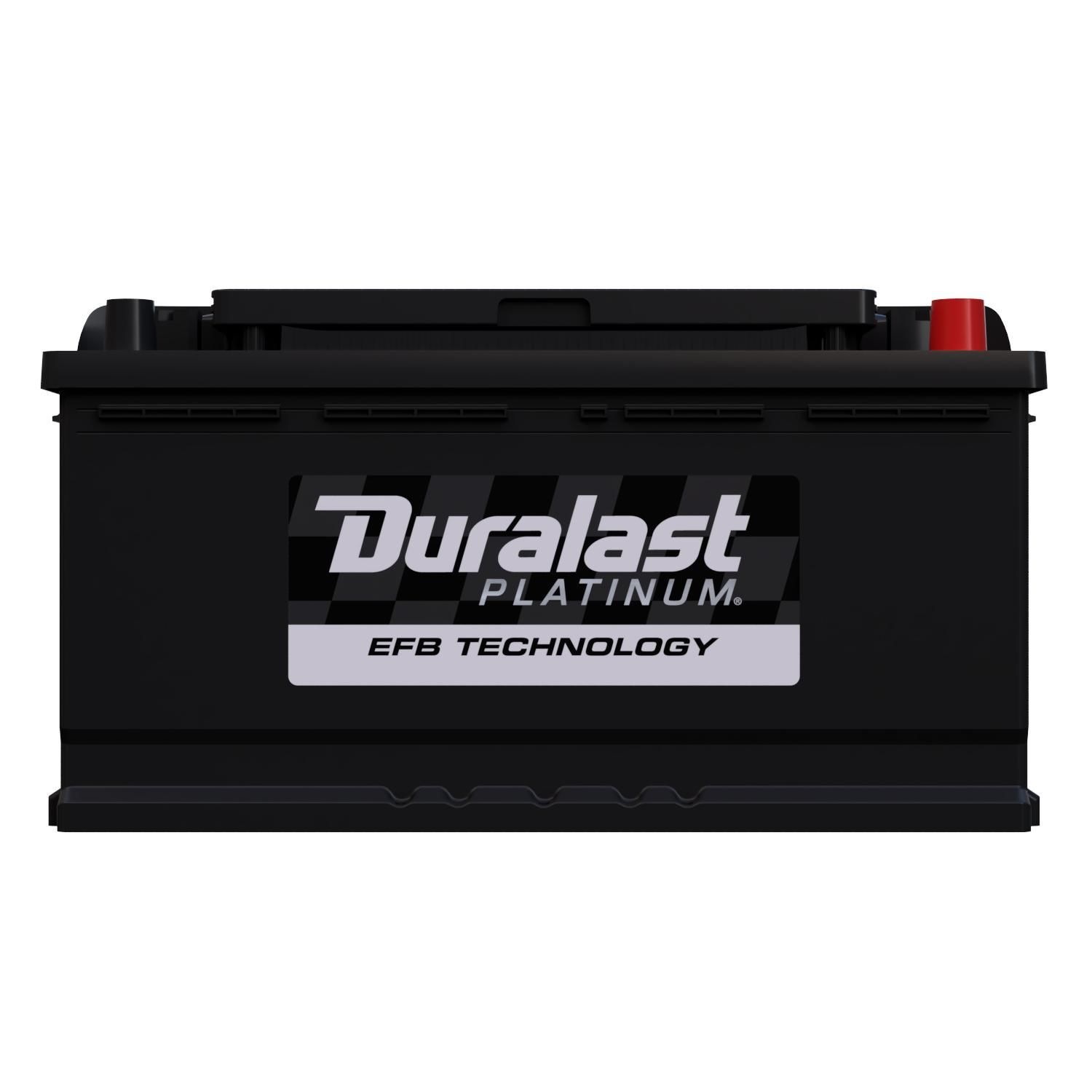 Duralast Platinum EFB Battery H8EFB Group Size H8 850 CCA