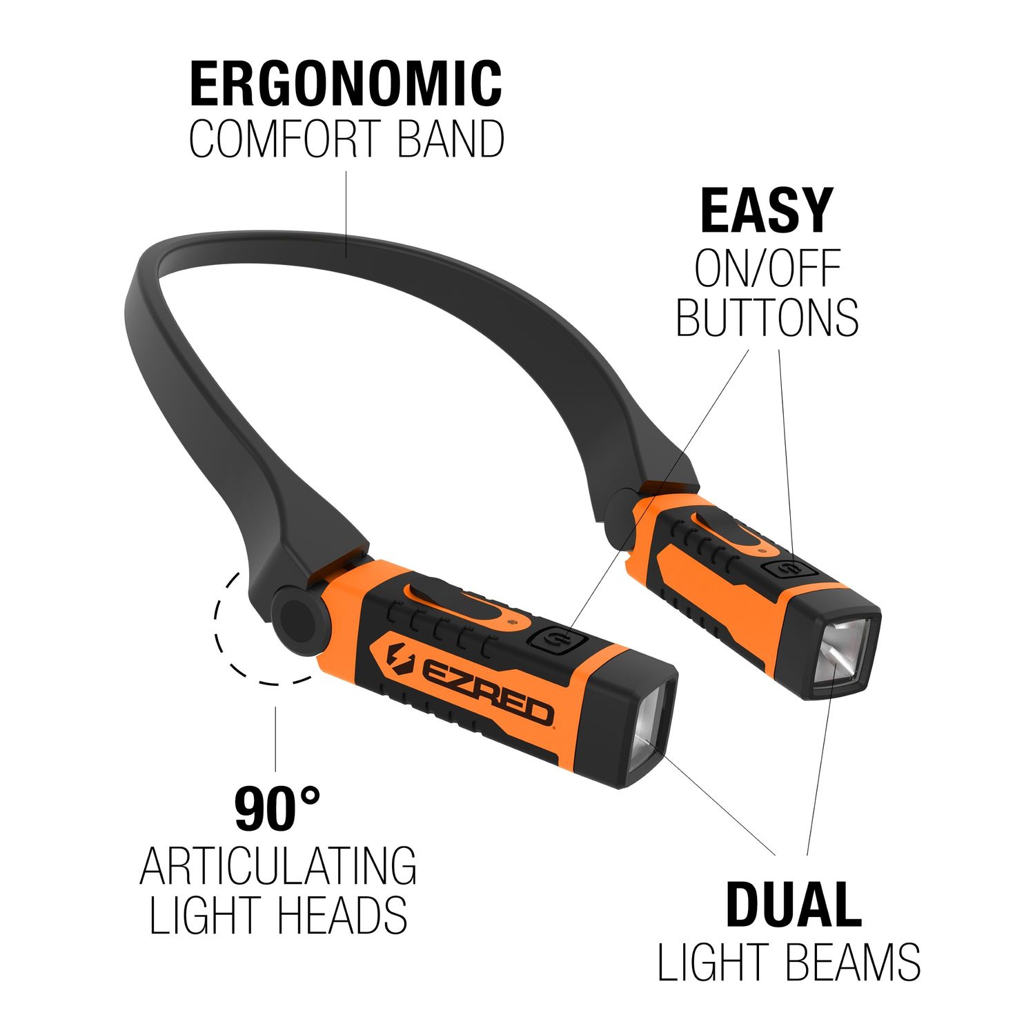 Ez red led light sales