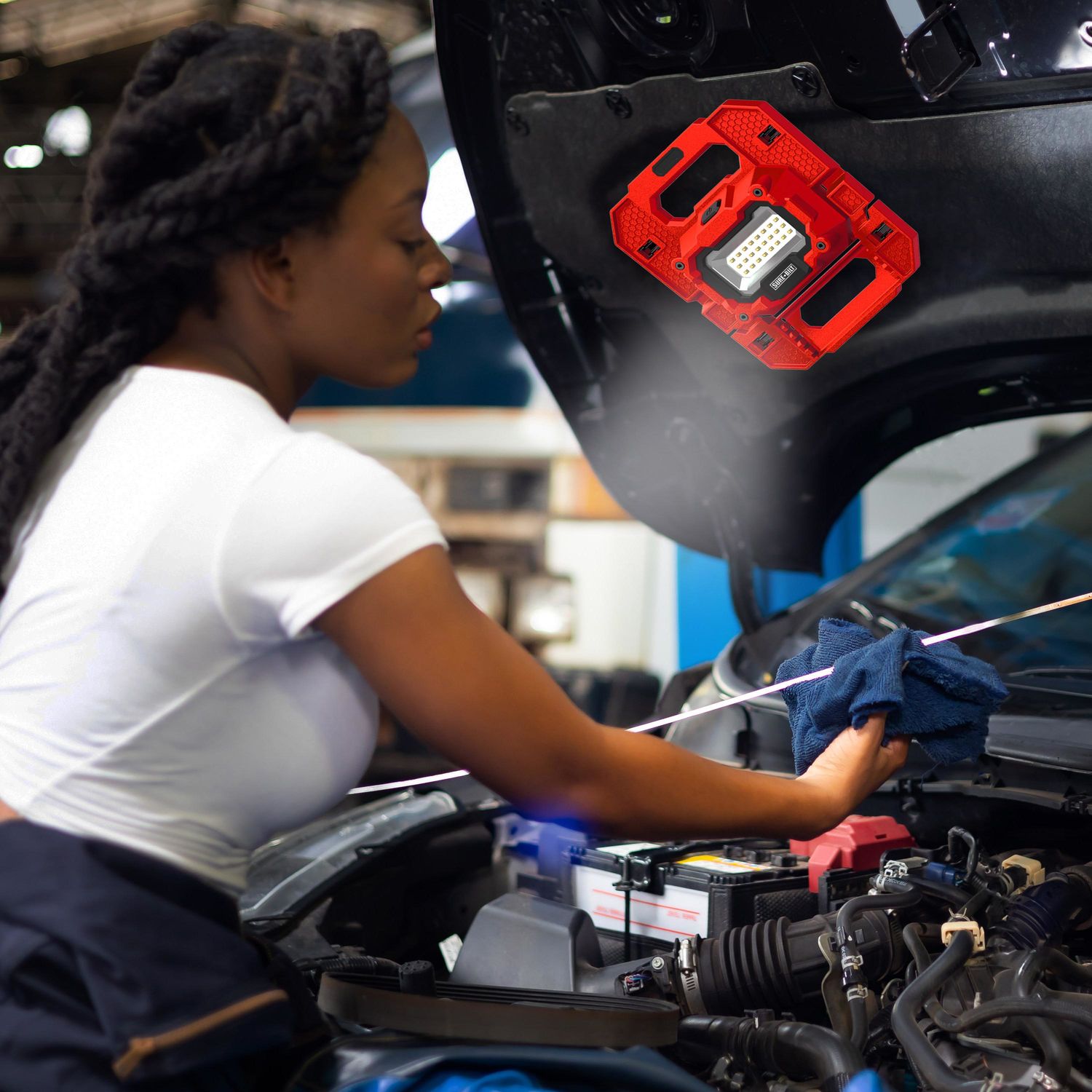 SureBilt 1,200 Lumen Flexible Rechargeable Utility LED Work Light