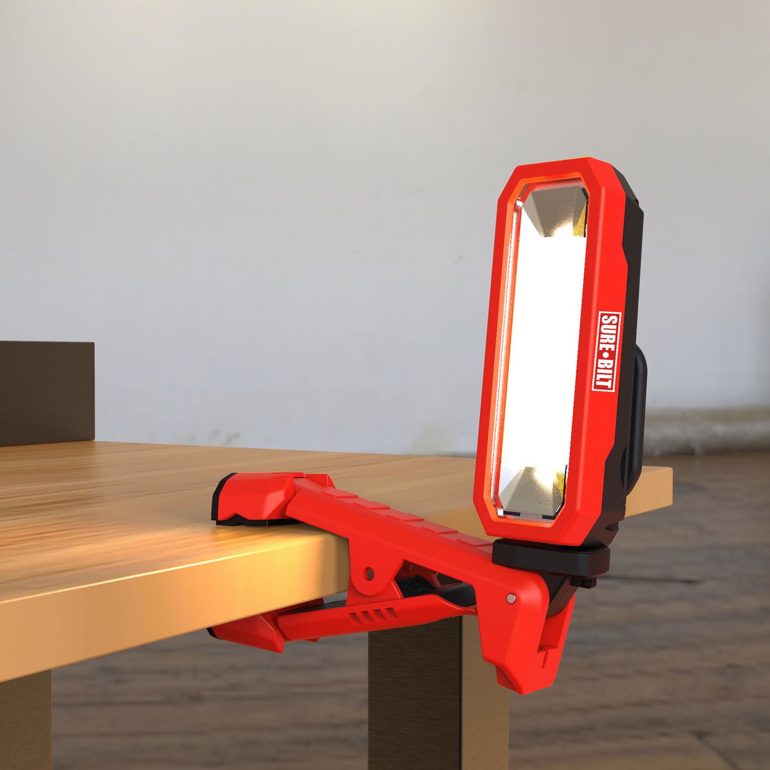 SureBilt 500 Lumen Pivoting Clamping LED Work Light