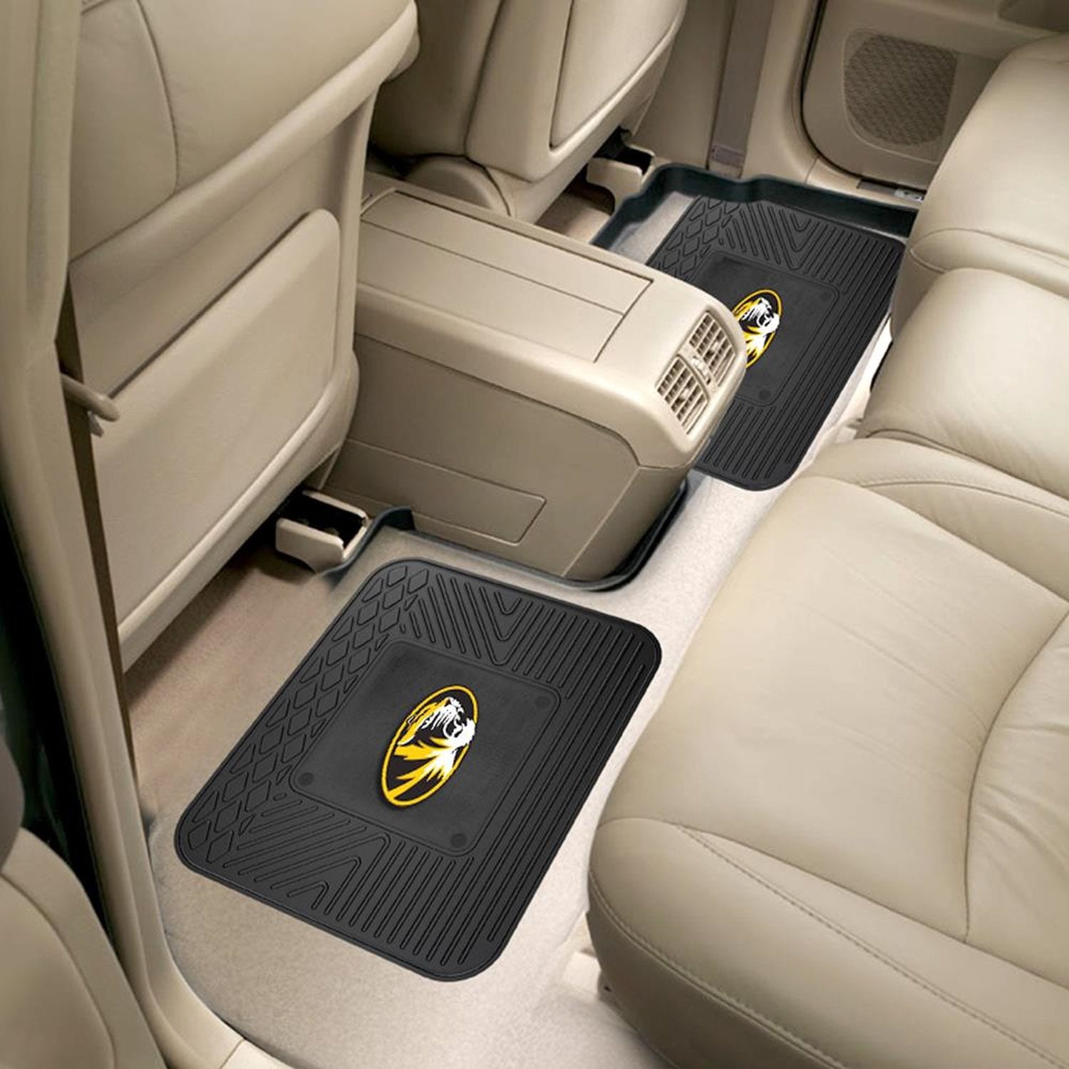 FANMATS University of Missouri Utility Floor Mat 2 Piece