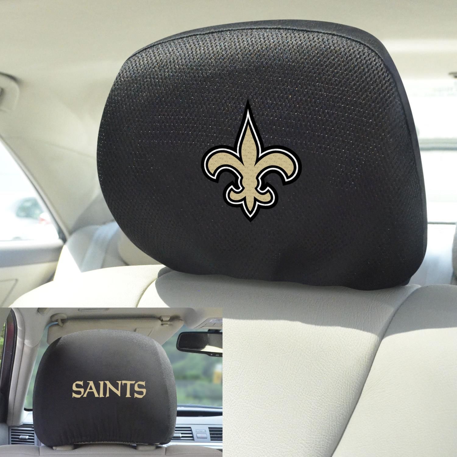 Steering Wheel Cover - New Orleans Saints