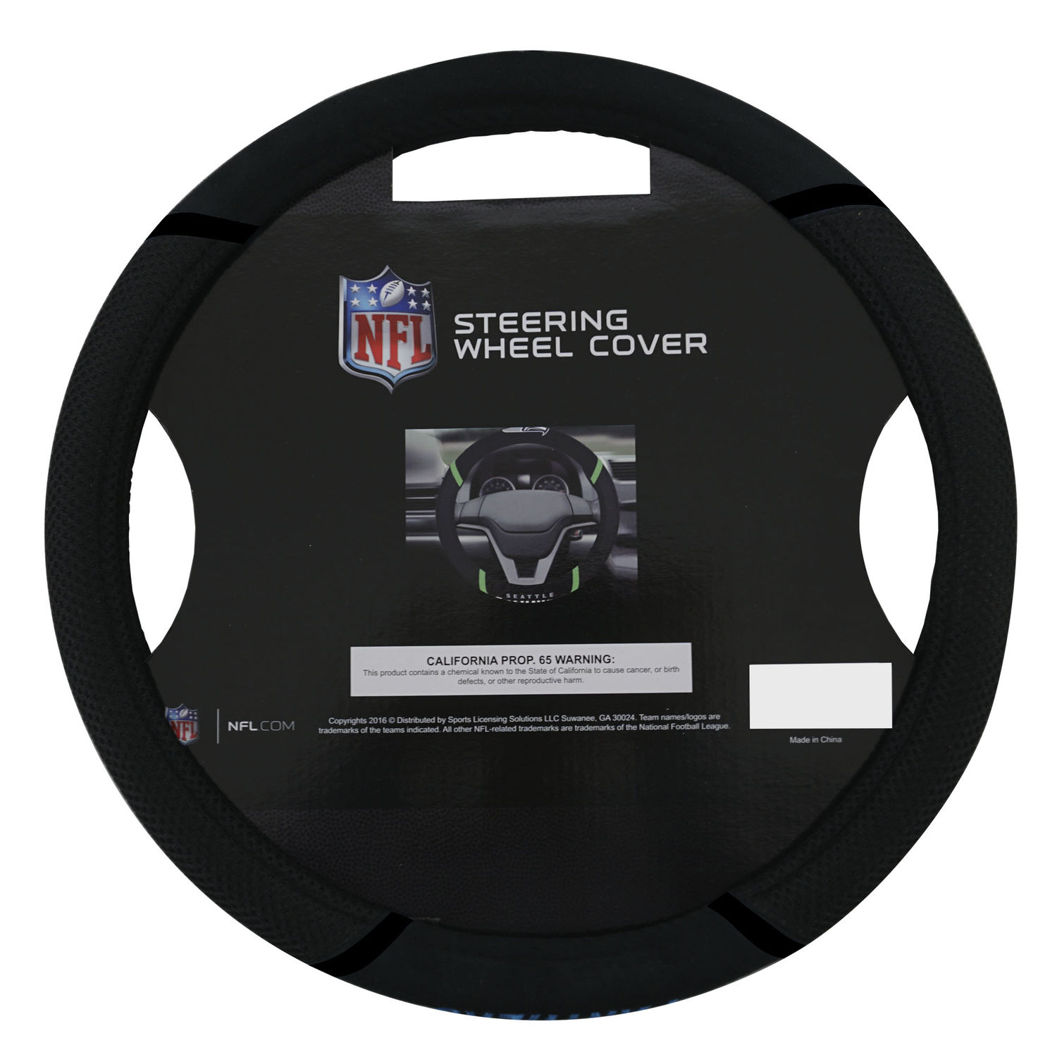 FANMATS Pittsburgh Steelers 15in Steering Wheel Cover