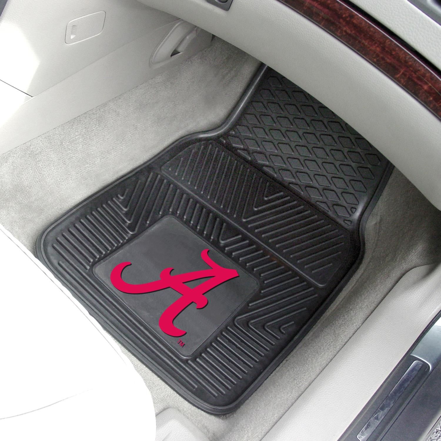 FANMATS Alabama Vinyl Floor Mats 2 Piece