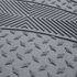 FH Group Semi Custom Liners Trimmable Vinyl Car Floor Mats Full Set