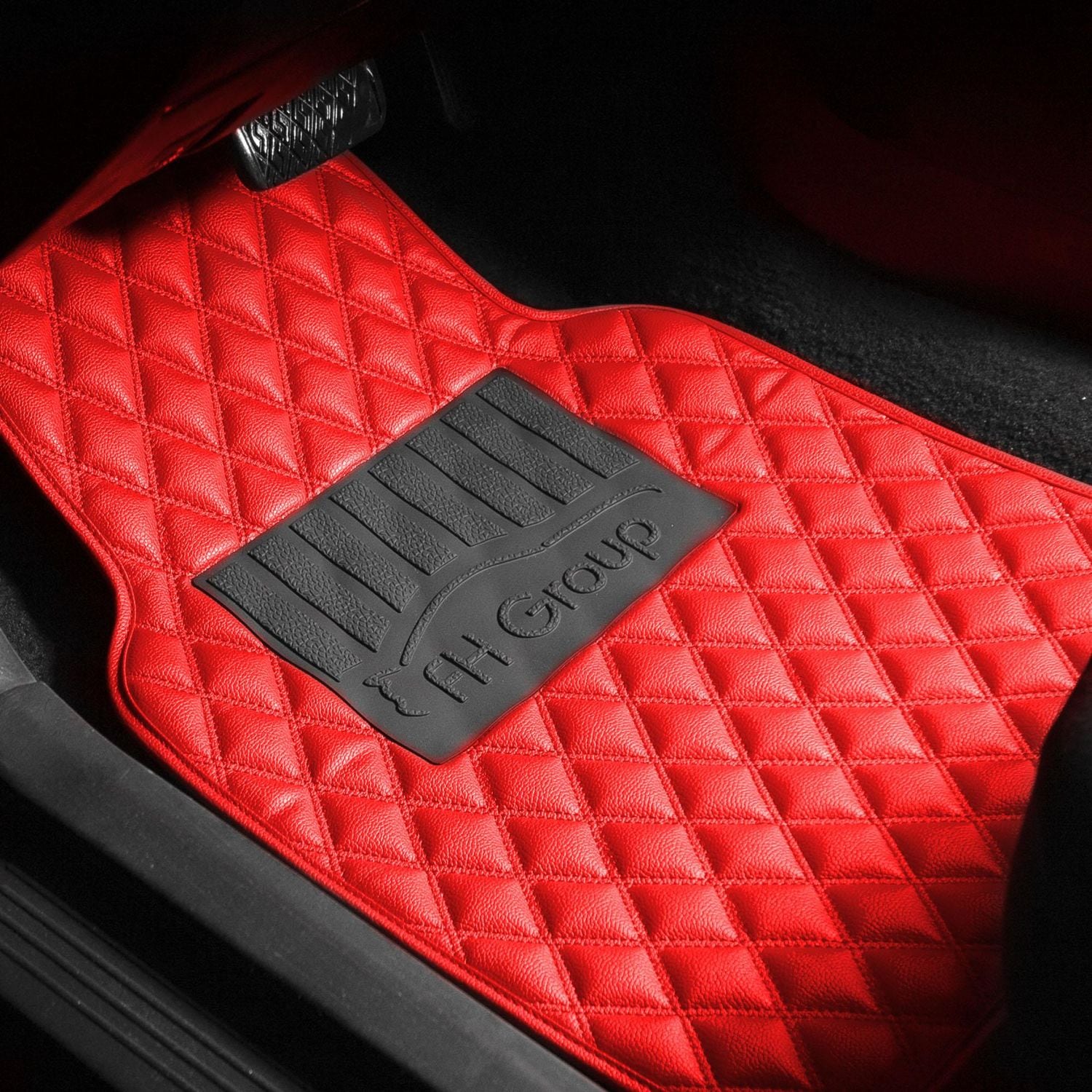 Designer car floor deals mats