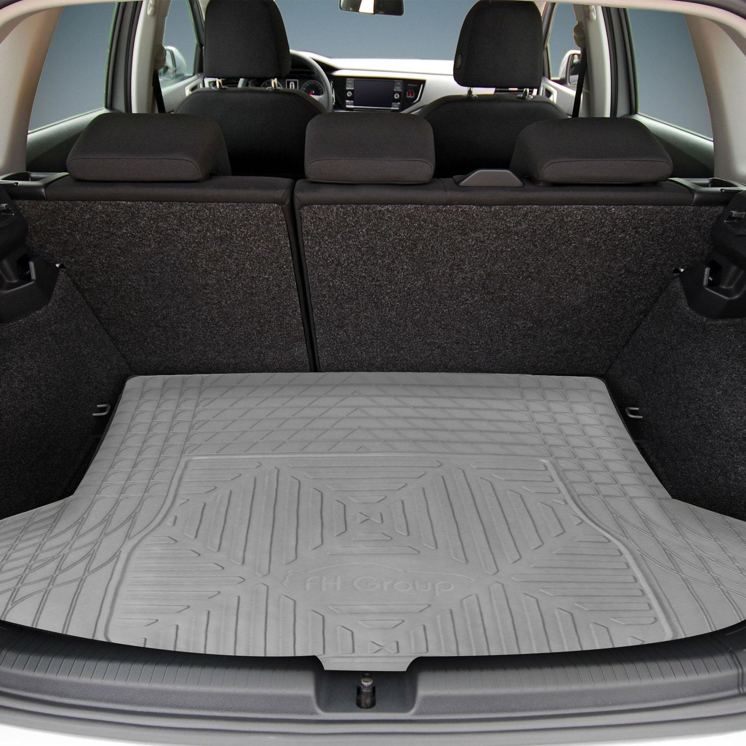 FH Group Semi Custom Trimmable Vinyl Cargo Mat