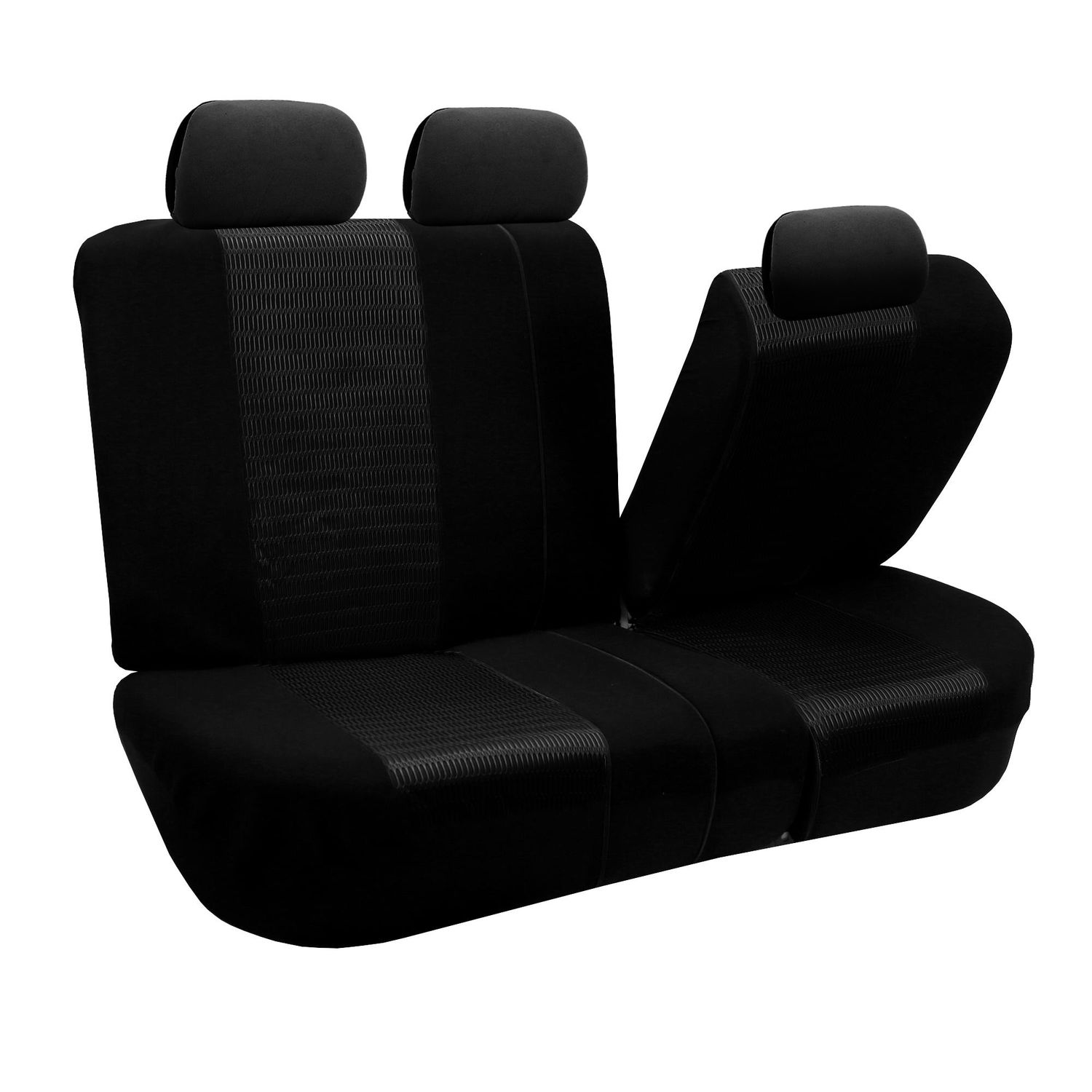 FH Group Trendy Elegance 3D Air Mesh Seat Covers Full Set