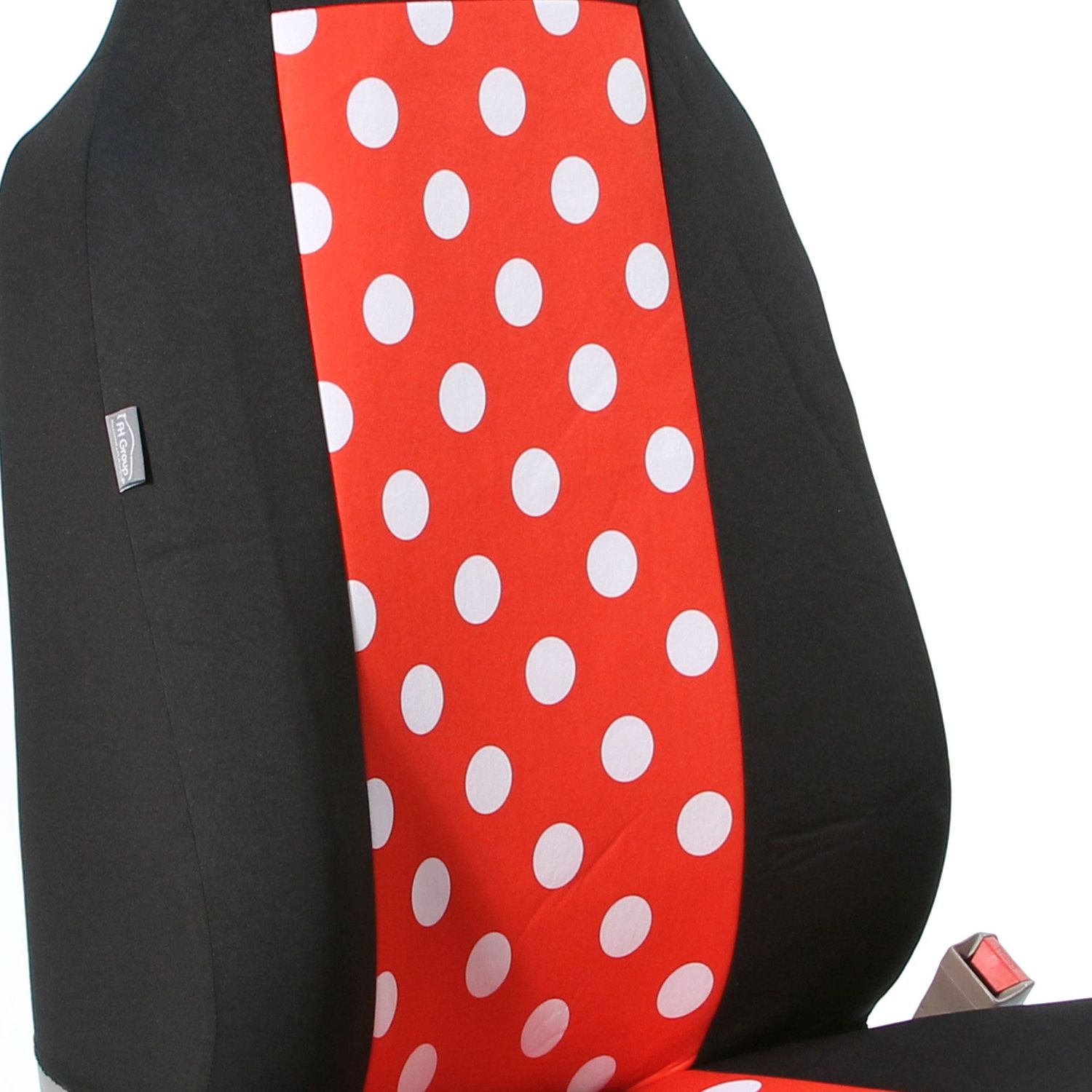 FH Group Polka Dot Seat Covers Full Set