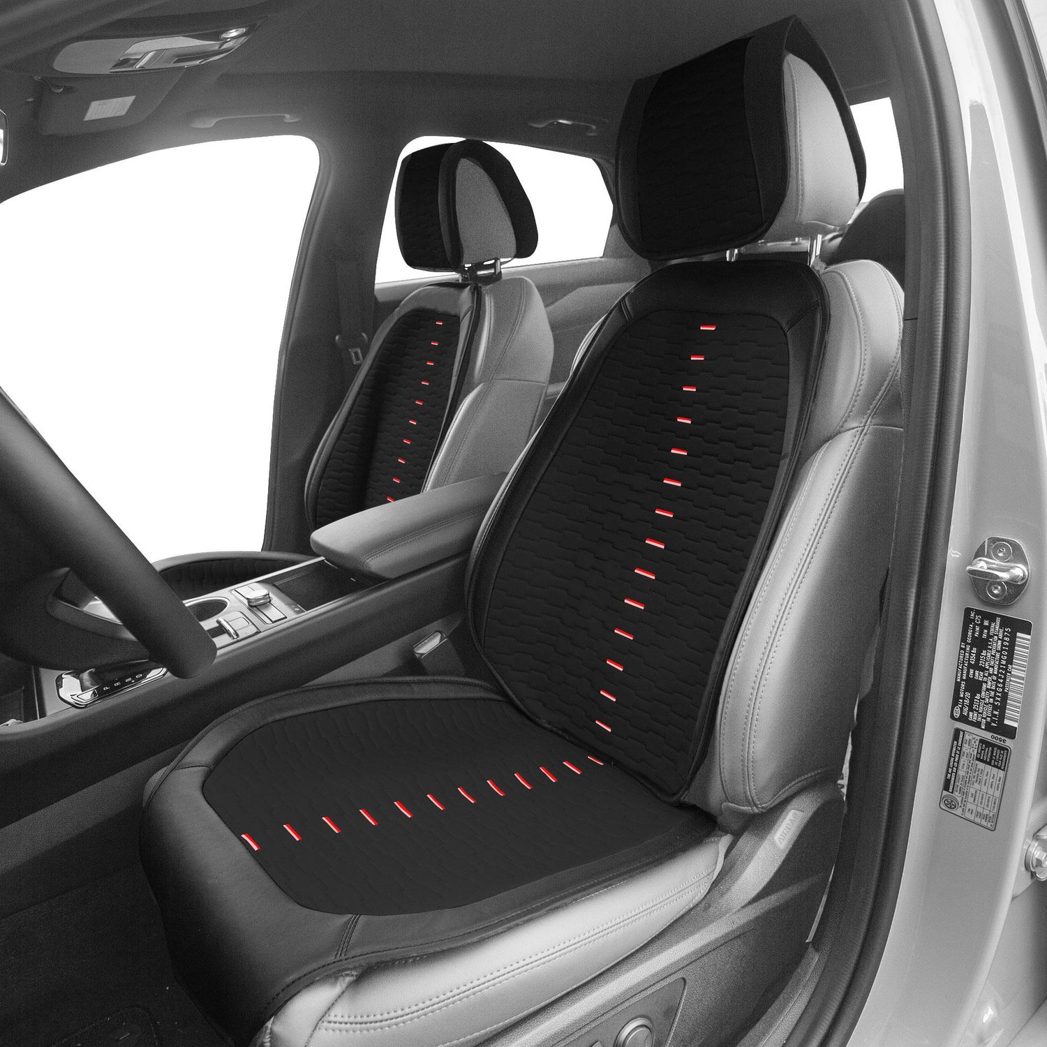 FH Group Colorful Ultra Car Seat Cushions Front Set
