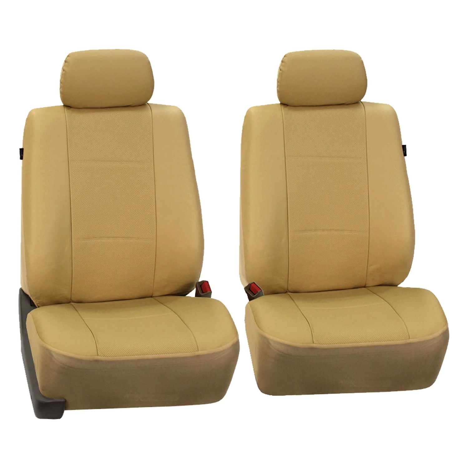 FH Group Deluxe Leatherette Seat Covers Front Set