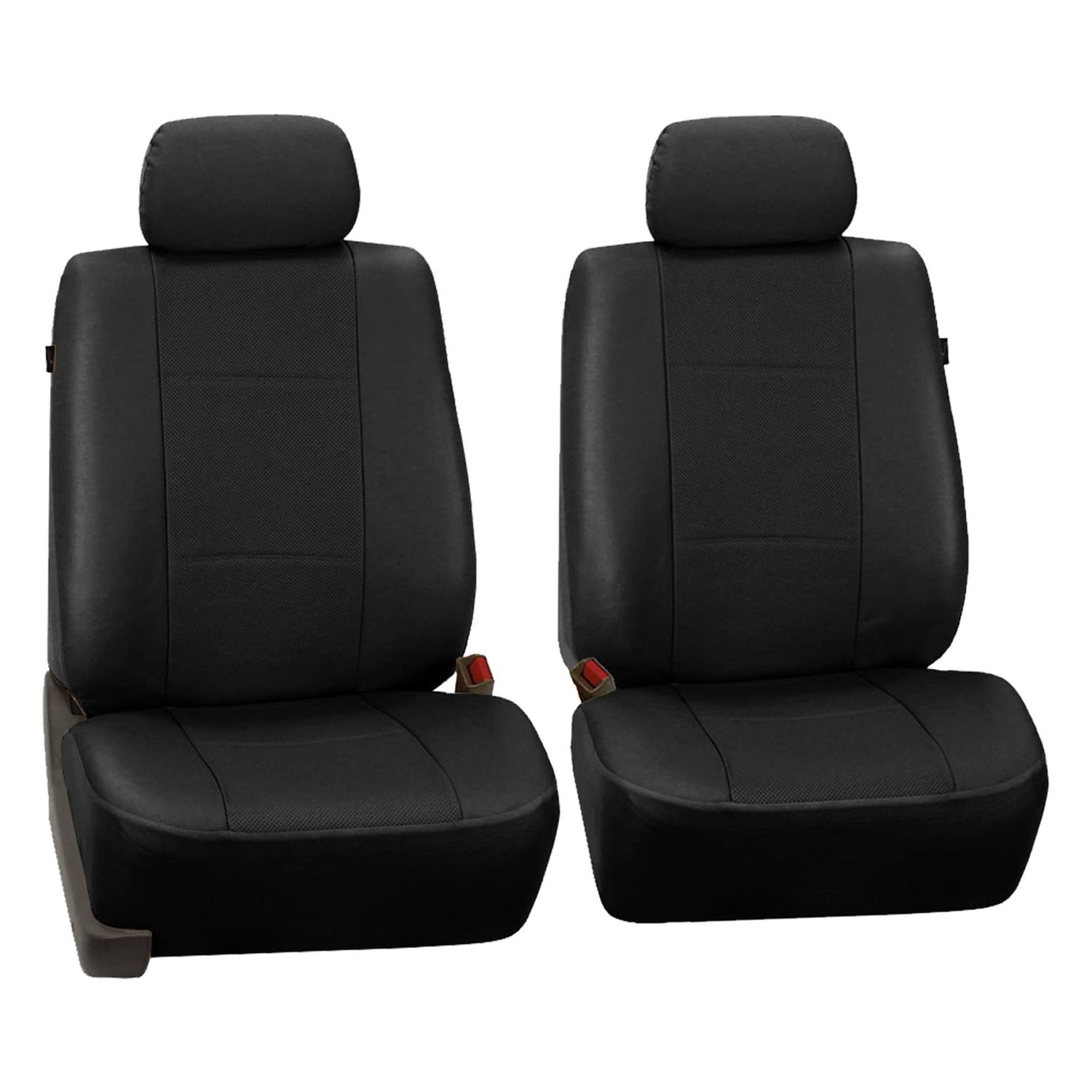 FH Group Deluxe Leatherette Seat Covers Front Set