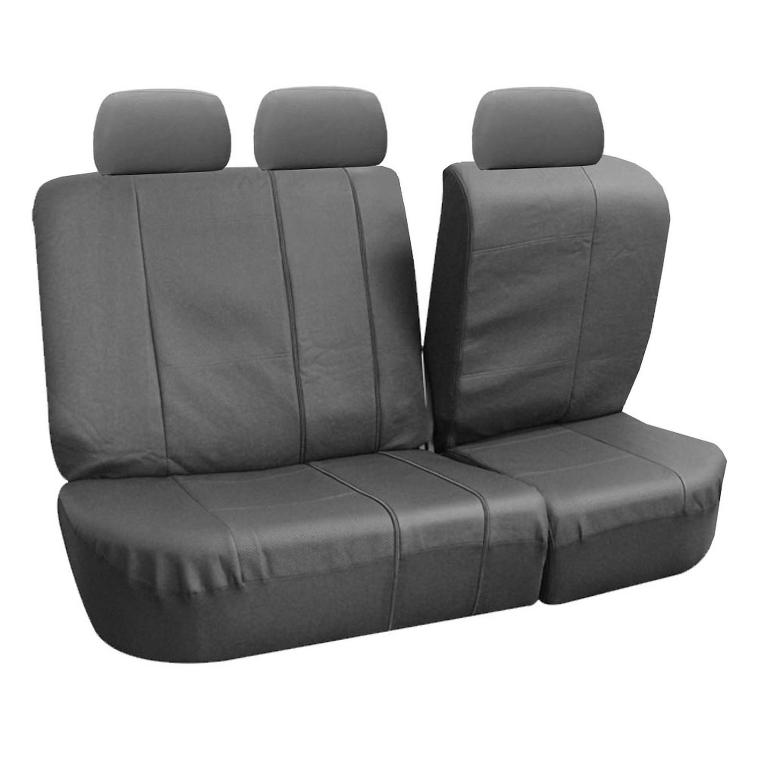 FH Group Deluxe Leatherette Seat Covers Full Set