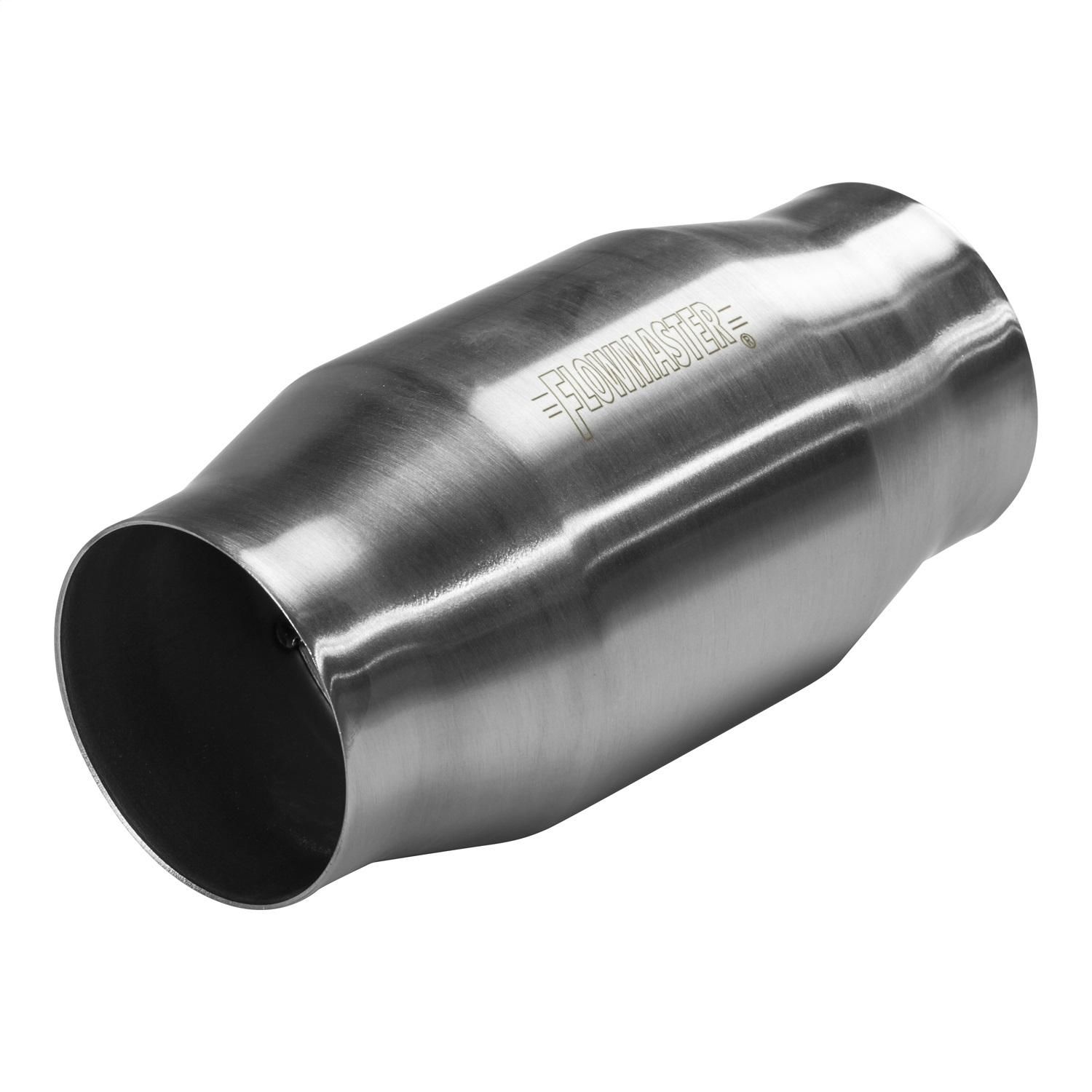 Flowmaster 2000130 3in Inlet x 3in Outlet Stainless Steel Universal Catalytic Converter