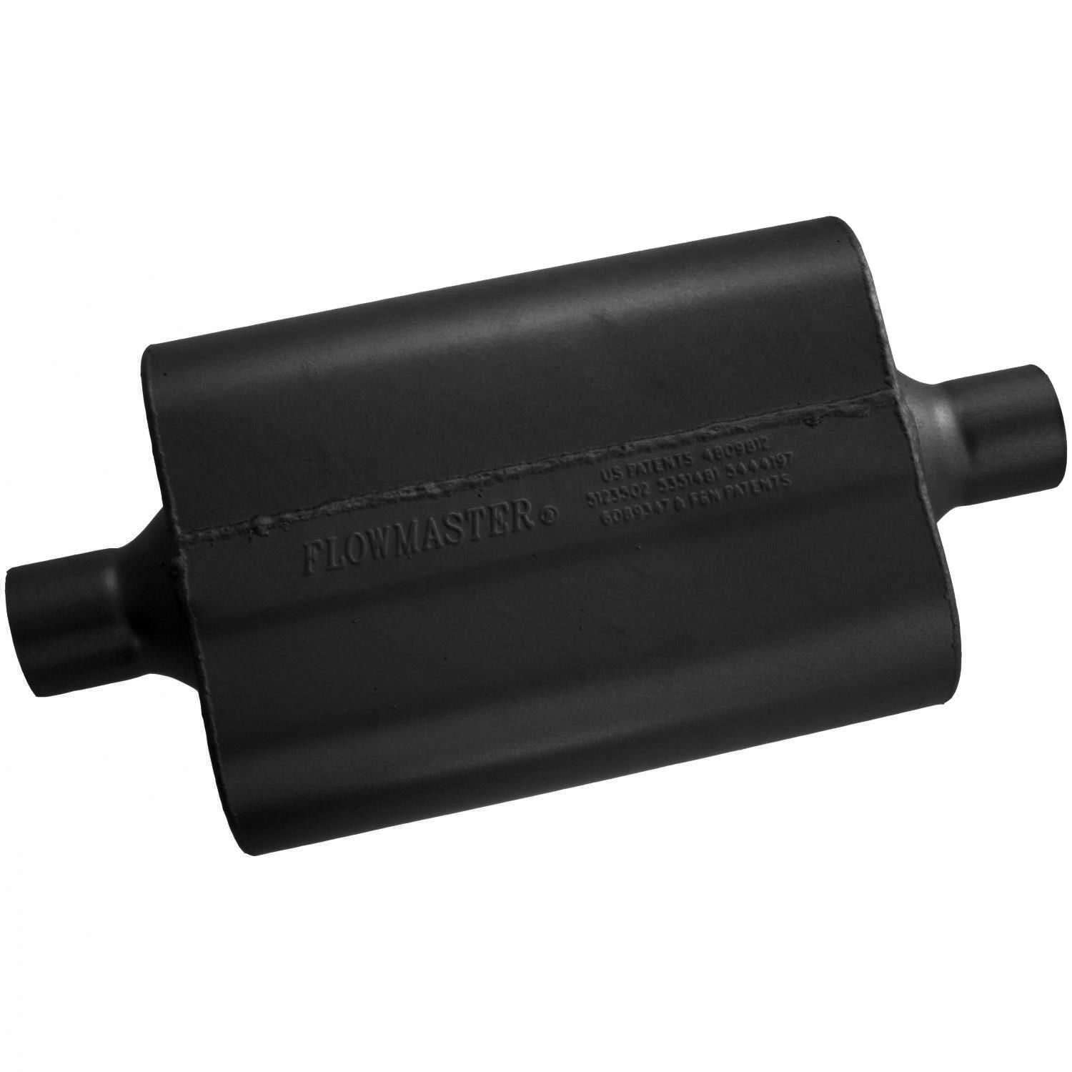 Flowmaster Delta Flow 942440 2.25in Center Inlet X 2.25in Center Outlet 40  Series Muffler