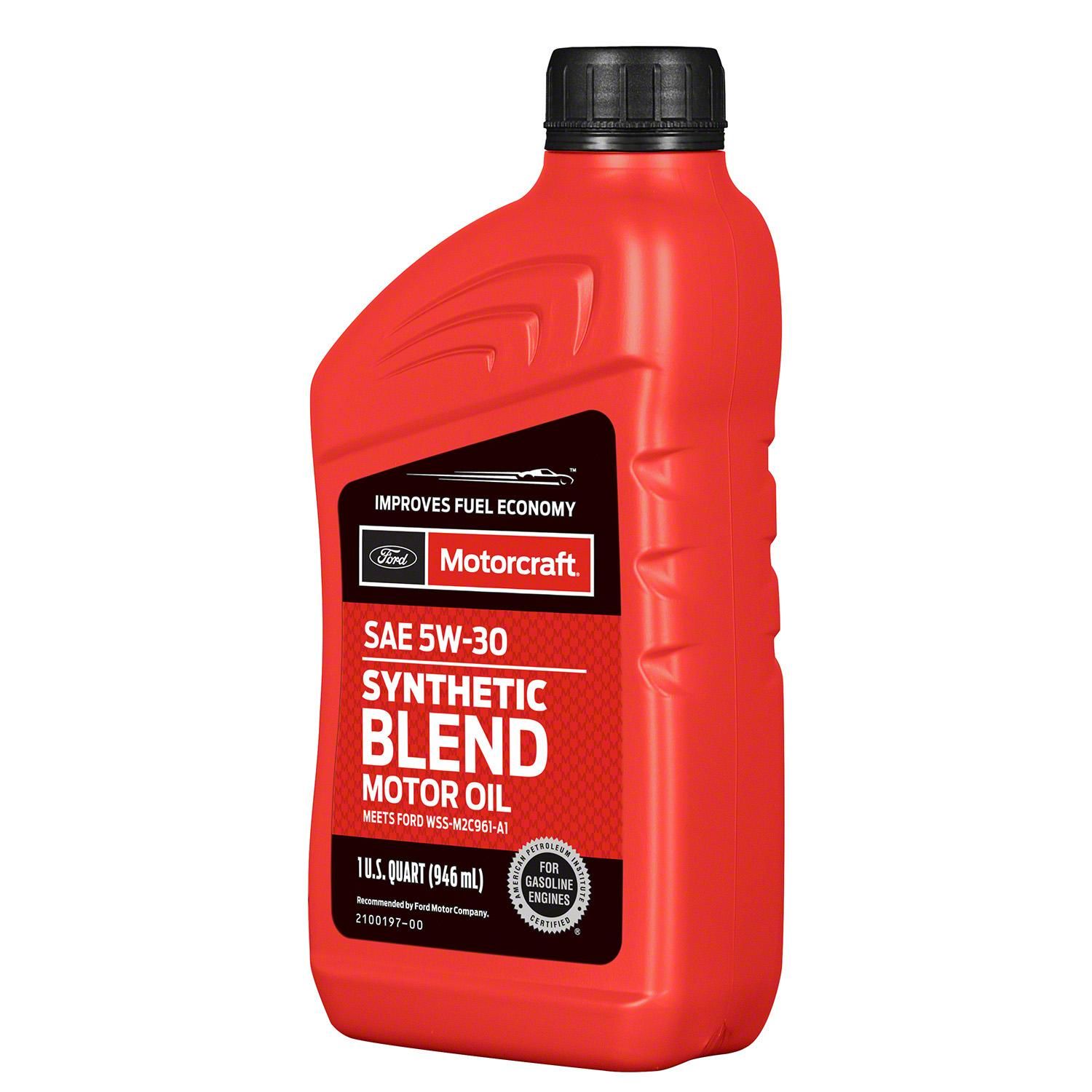 Motorcraft Synthetic Blend Engine Oil 5W-30 1 Quart