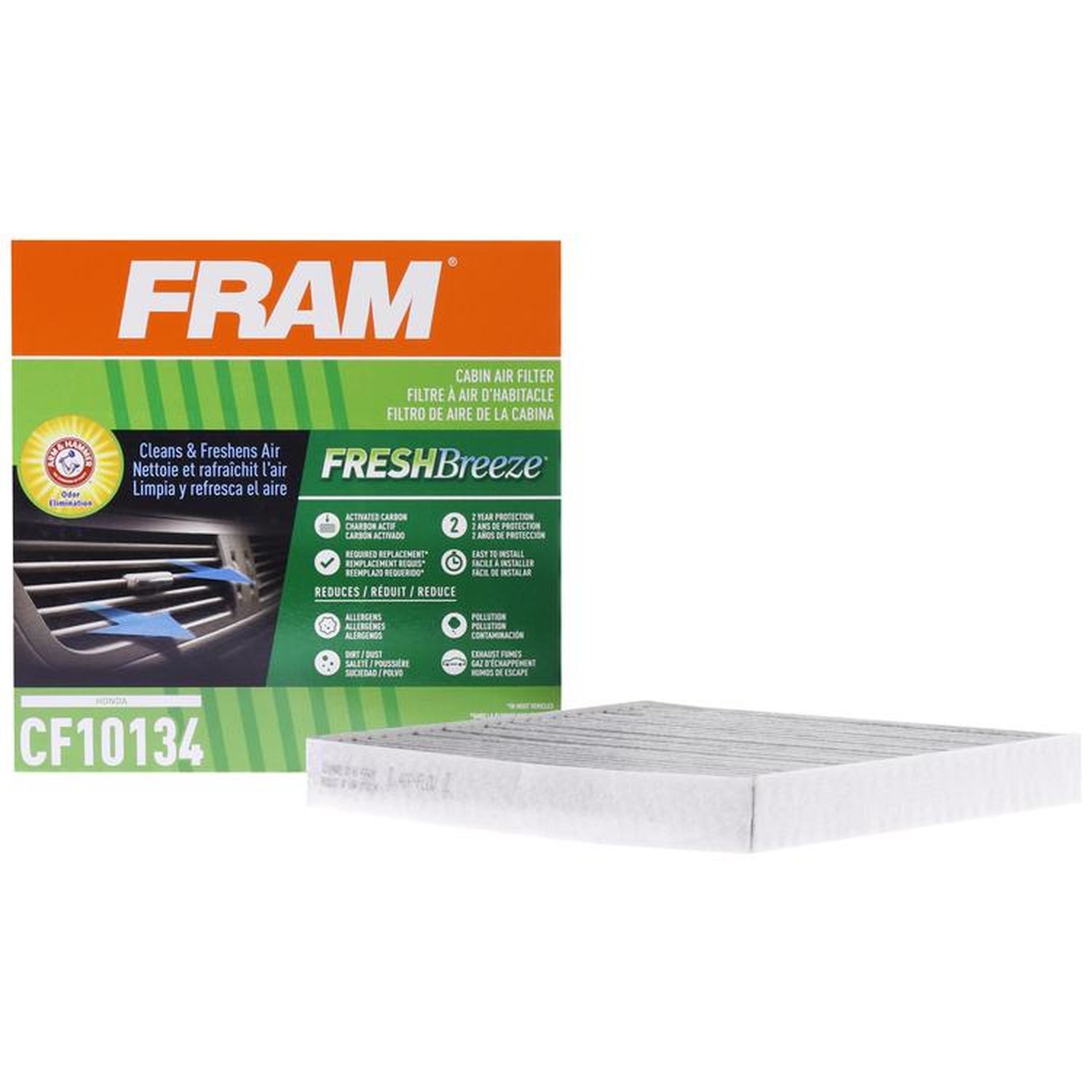 Fram FreshBreeze Cabin Air Filter CF10134