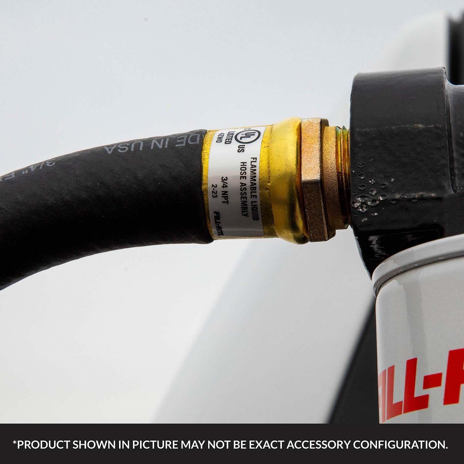 Fill-Rite 12ft Length x 3/4in Black Nitrile Inner Tube and Neoprene ...