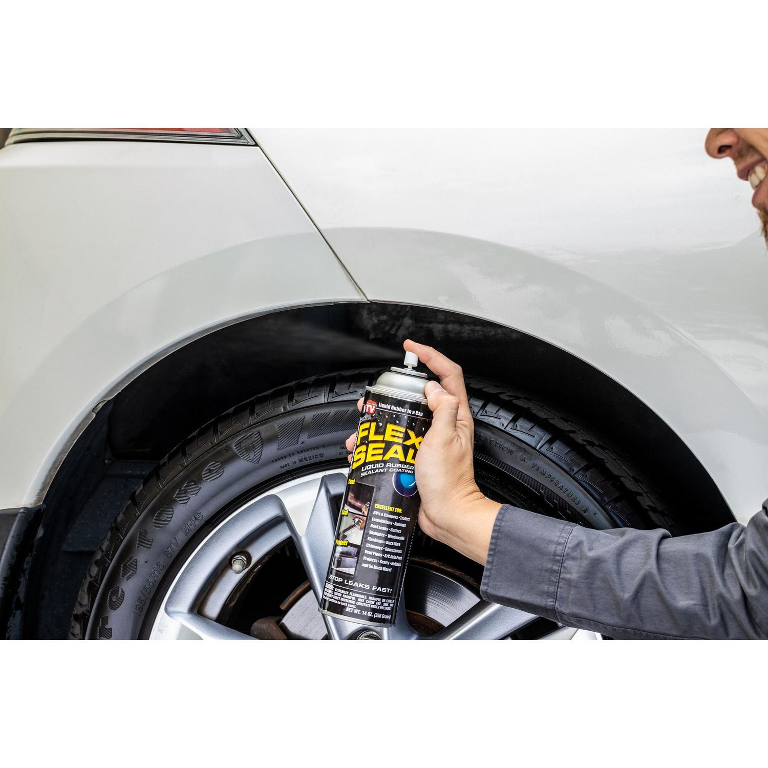 Flex Seal Black Rubber Sealant Spray 14 oz