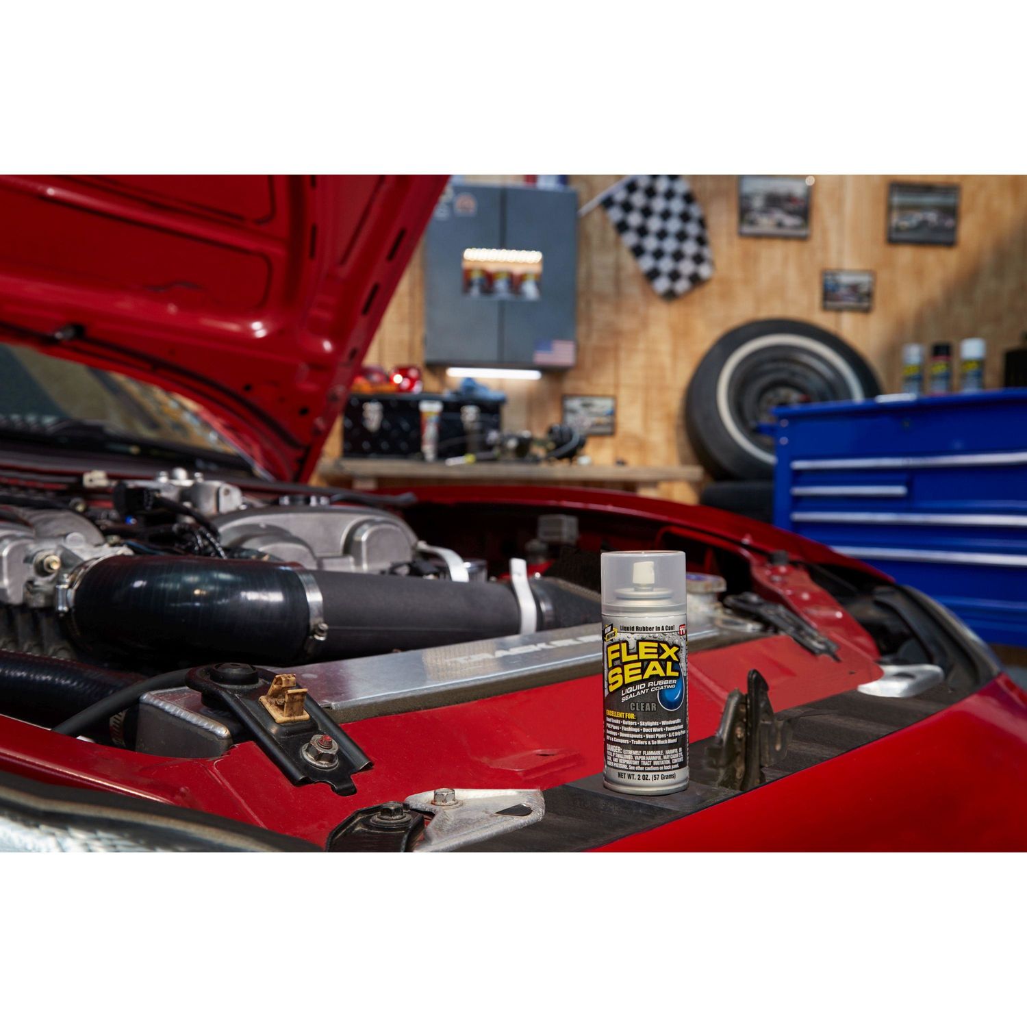 Flex Seal Mini Clear Rubber Sealant Spray 2 oz