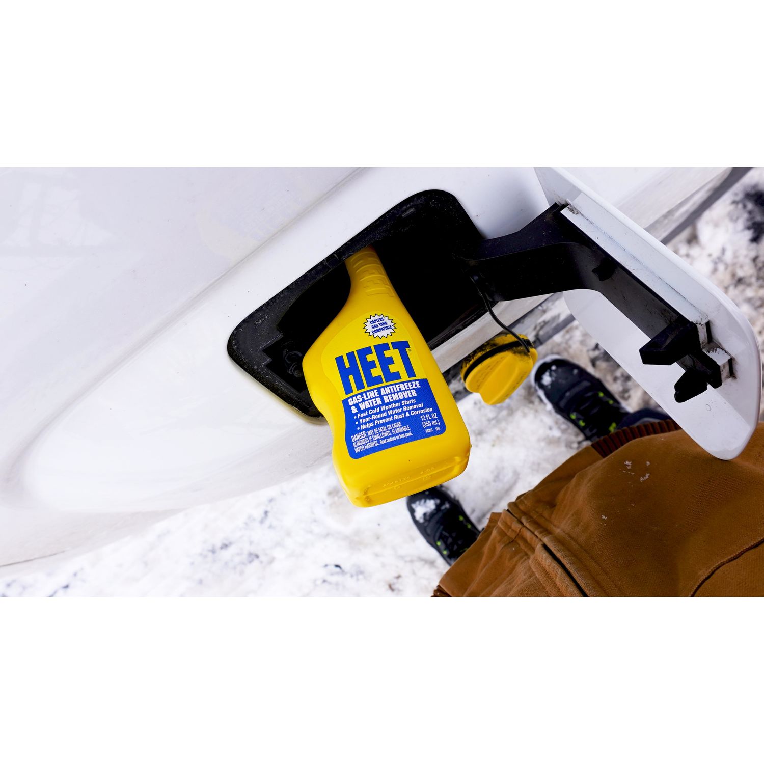 Heet Gas-Line Antifreeze & Water Remover 12oz