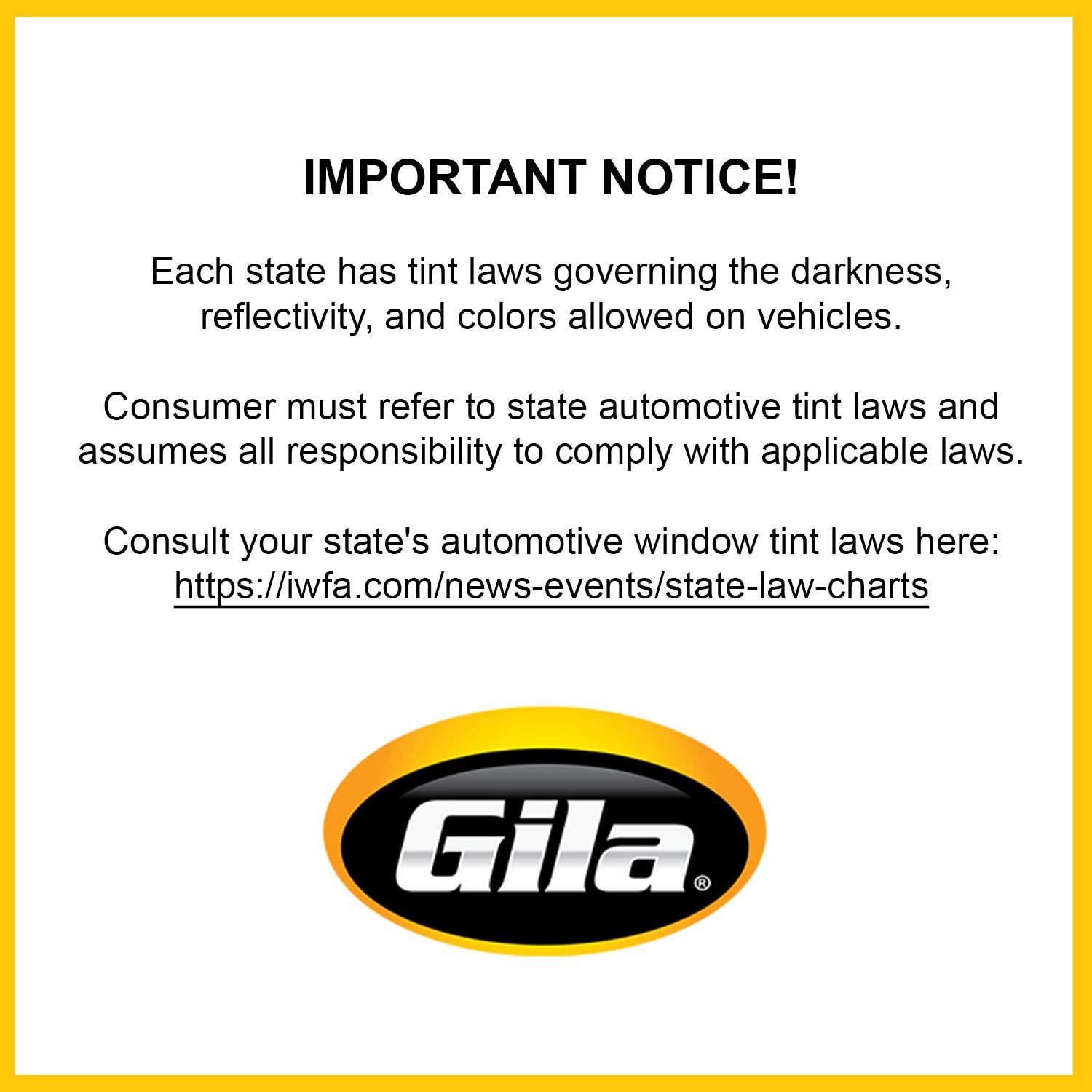 Gila Window Film Adhesive Remover