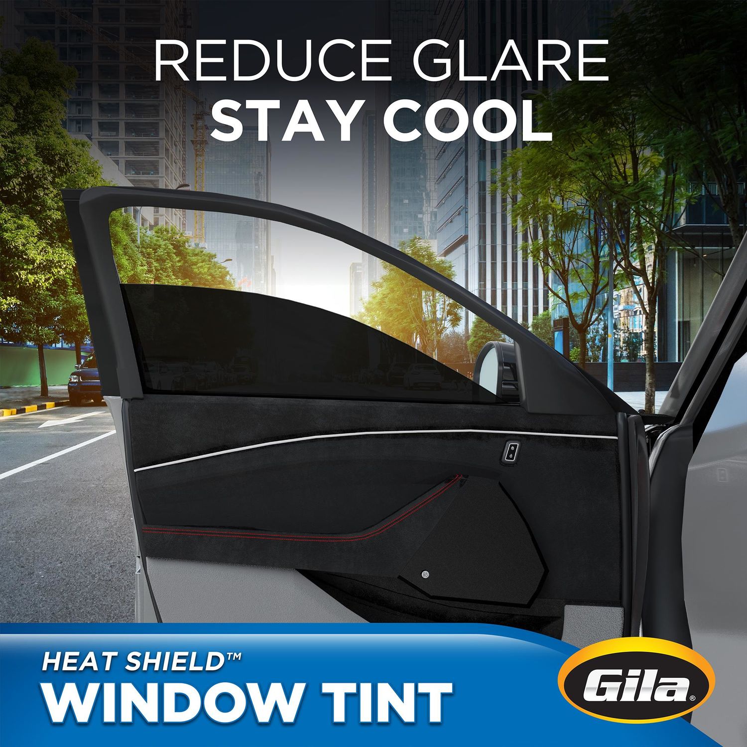 Gila 5 24in x 78in Black Scratch Resistant Window Tint