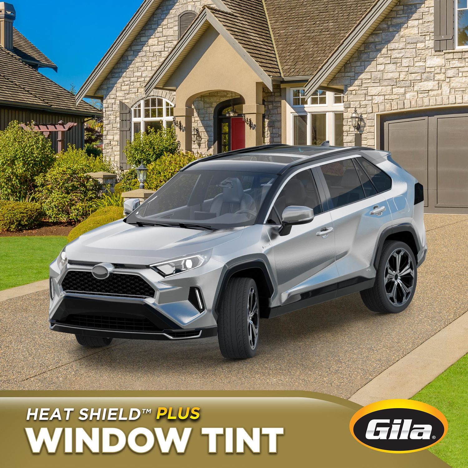Gila 20% 24in x 78in Black Ultrashield Window Tint
