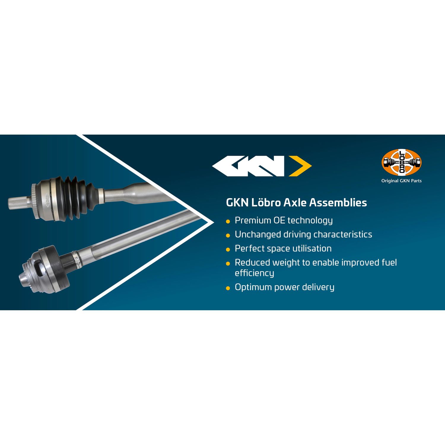 真 GKN CV Axle 305189