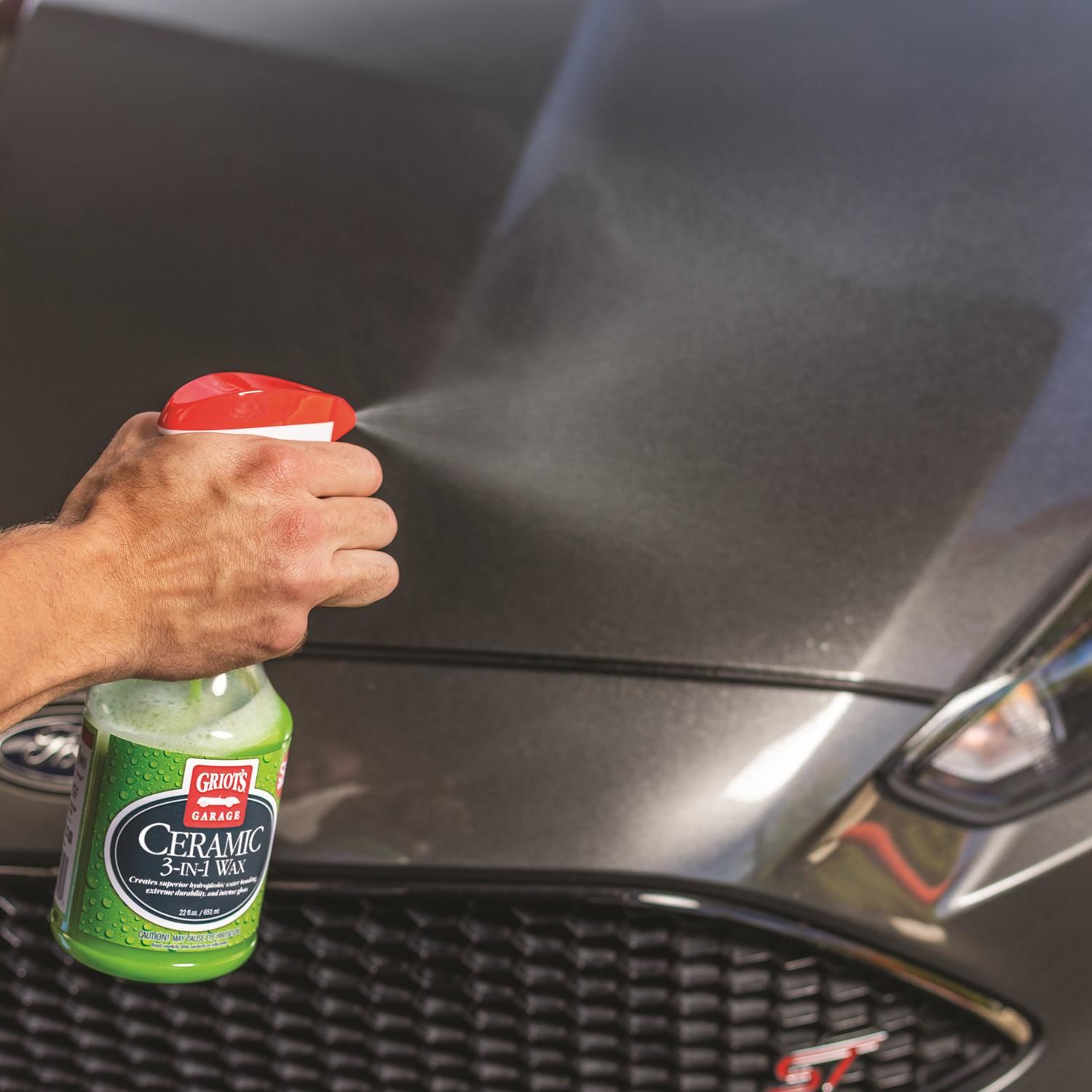 Hybrid Solutions Ceramic Spray Coating, Griot's Ceramic 3-in-1 Wax