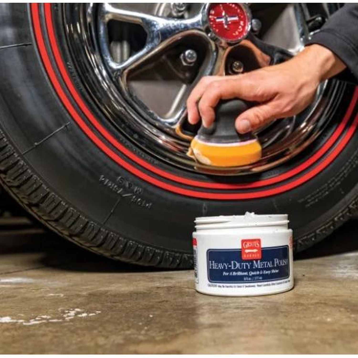 Griot's Garage Heavy Duty Metal Polish 6oz