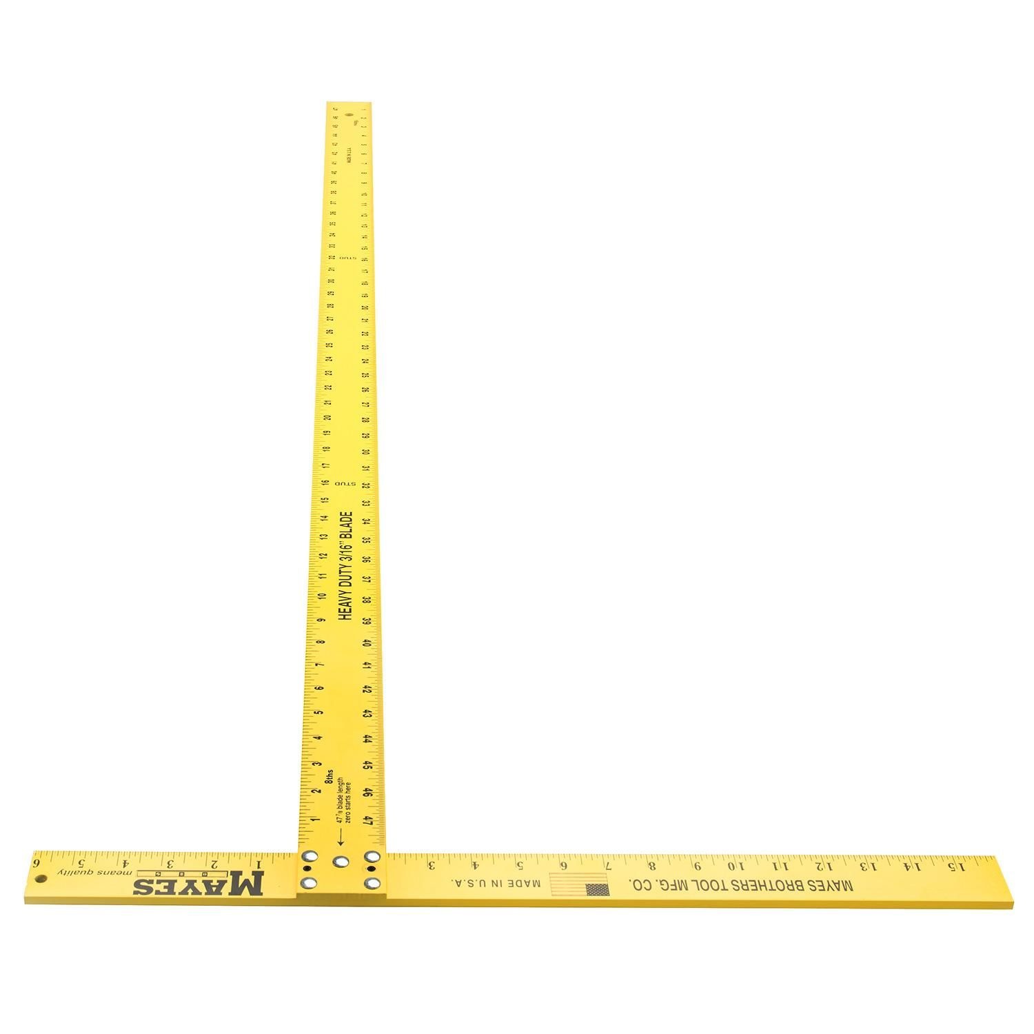 Mayes 48in Heavy Duty Aluminum Wallboard Square