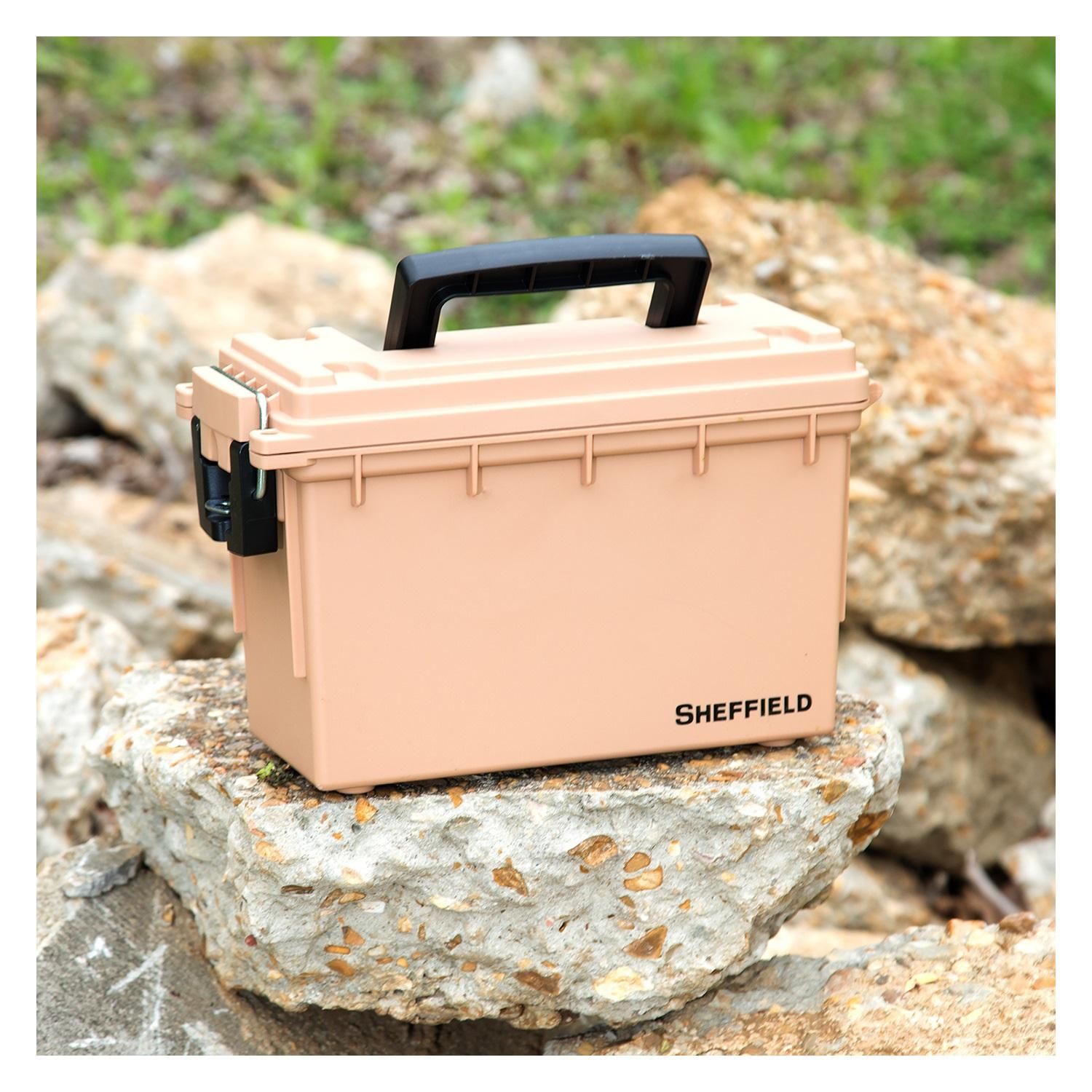 Sheffield Tan Field Box Made in the U.S.A.