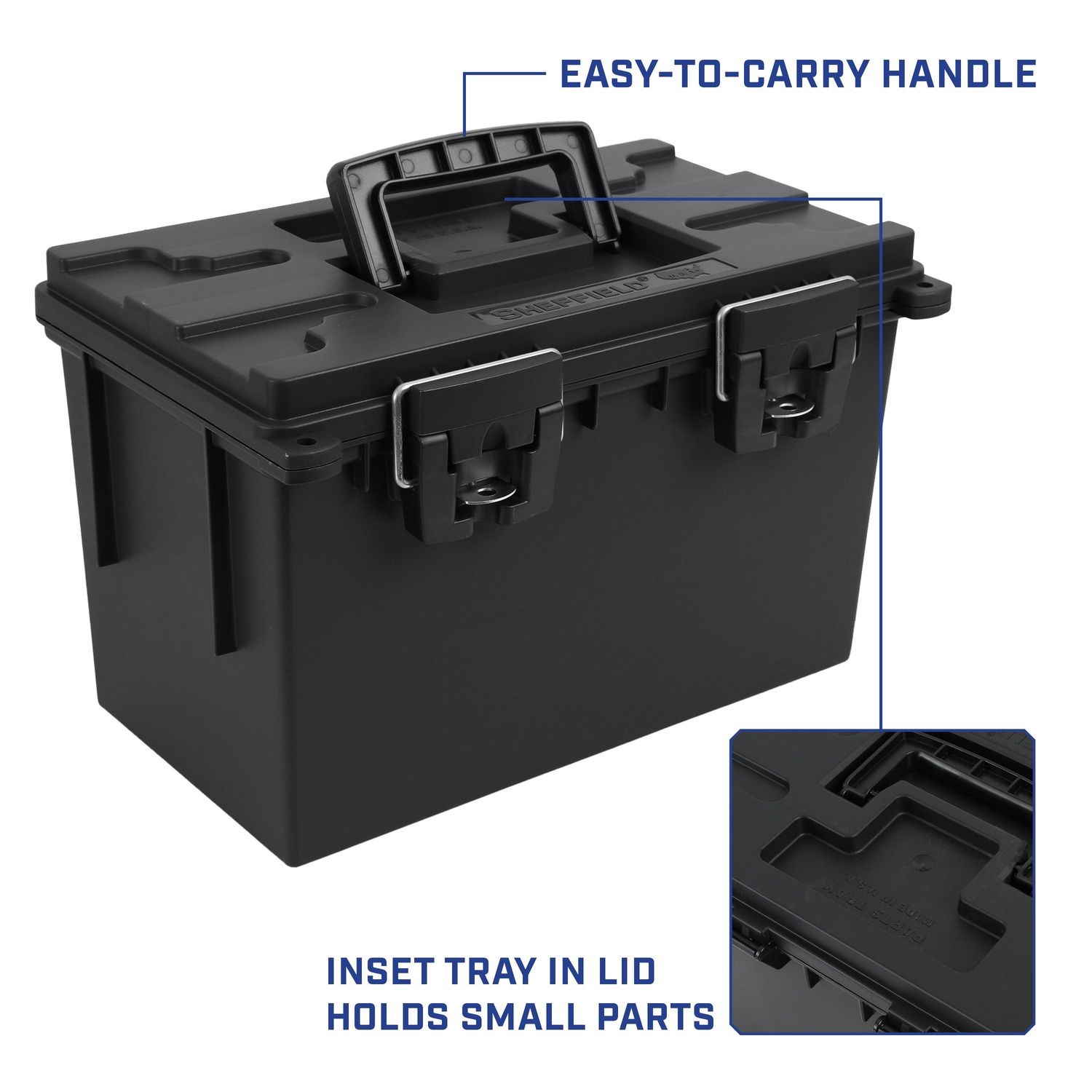 OEM Tools XL Black Sheffield Field Box 2 Pack