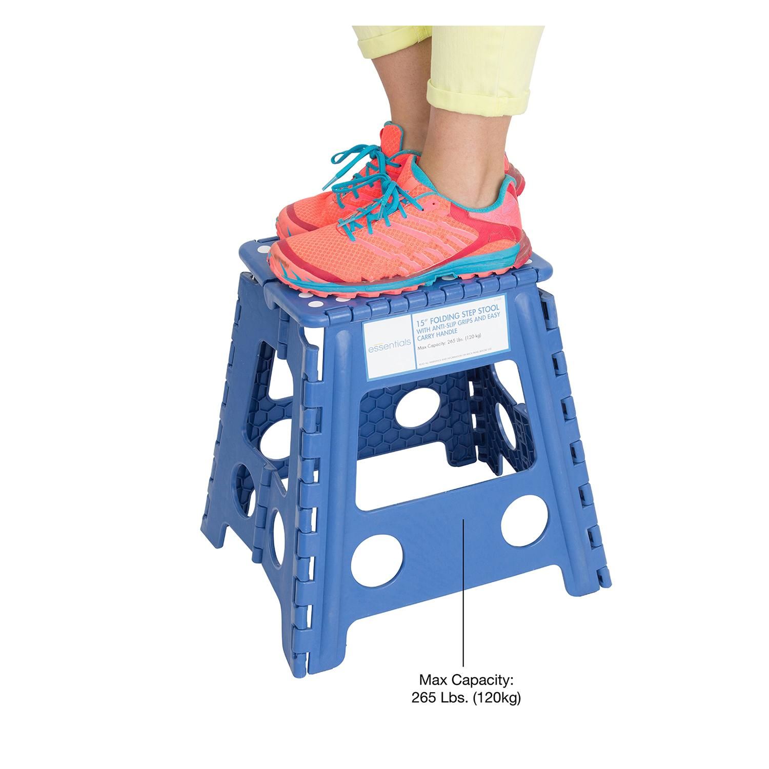 15 folding store step stool