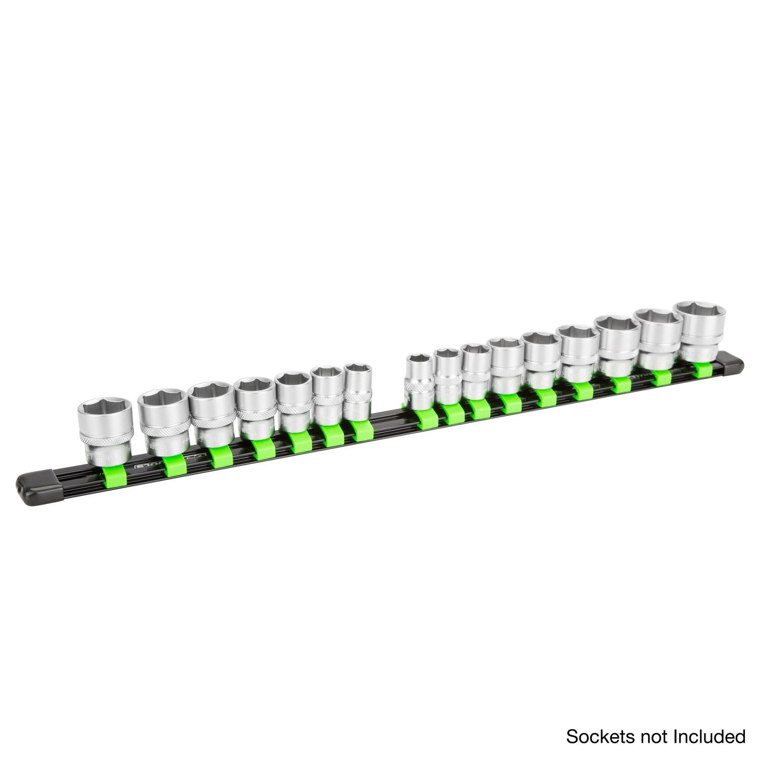 OEMTOOLS 3/8in Drive Black Socket Rail